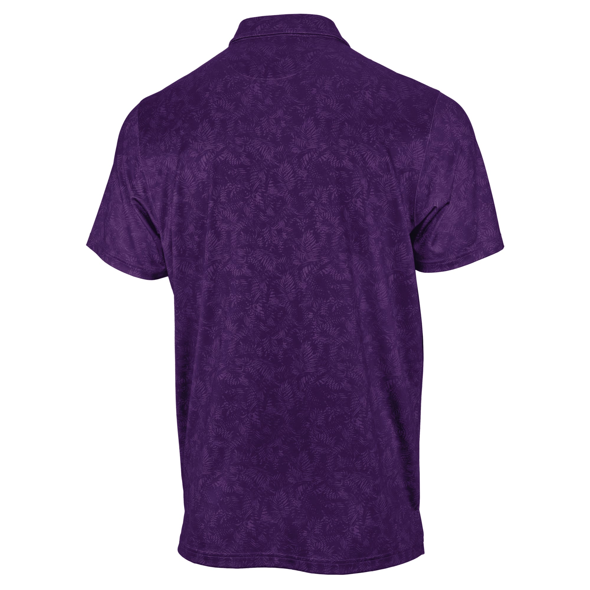 Polo Antigua violet pour homme, modèle Lush des Kansas State Wildcats