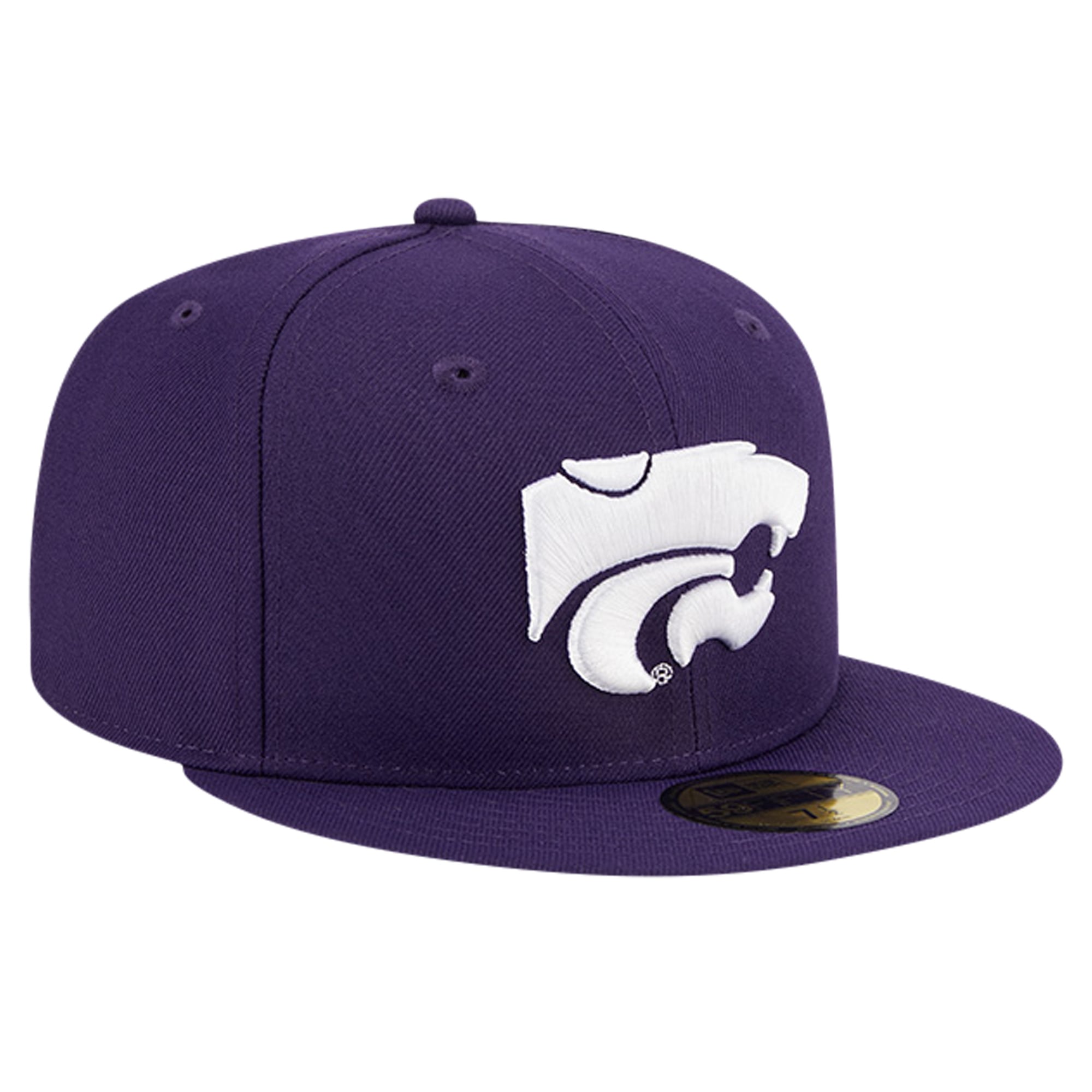 Men's New Era Purple Kansas State Wildcats 59FIFTY Fitted Hat