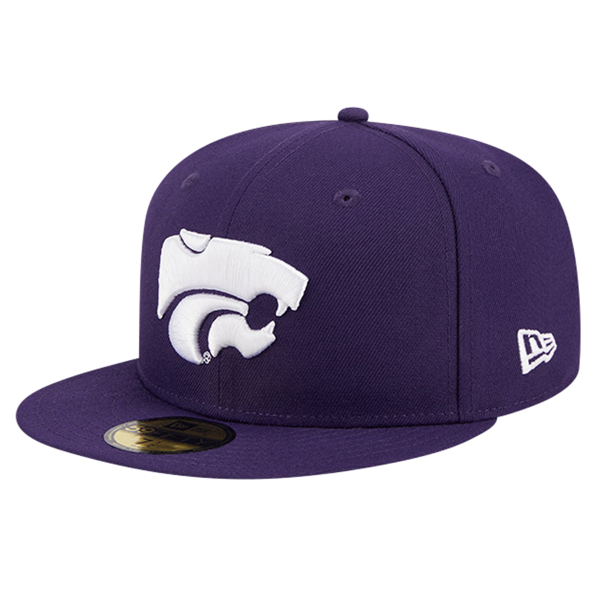Men's New Era Purple Kansas State Wildcats 59FIFTY Fitted Hat