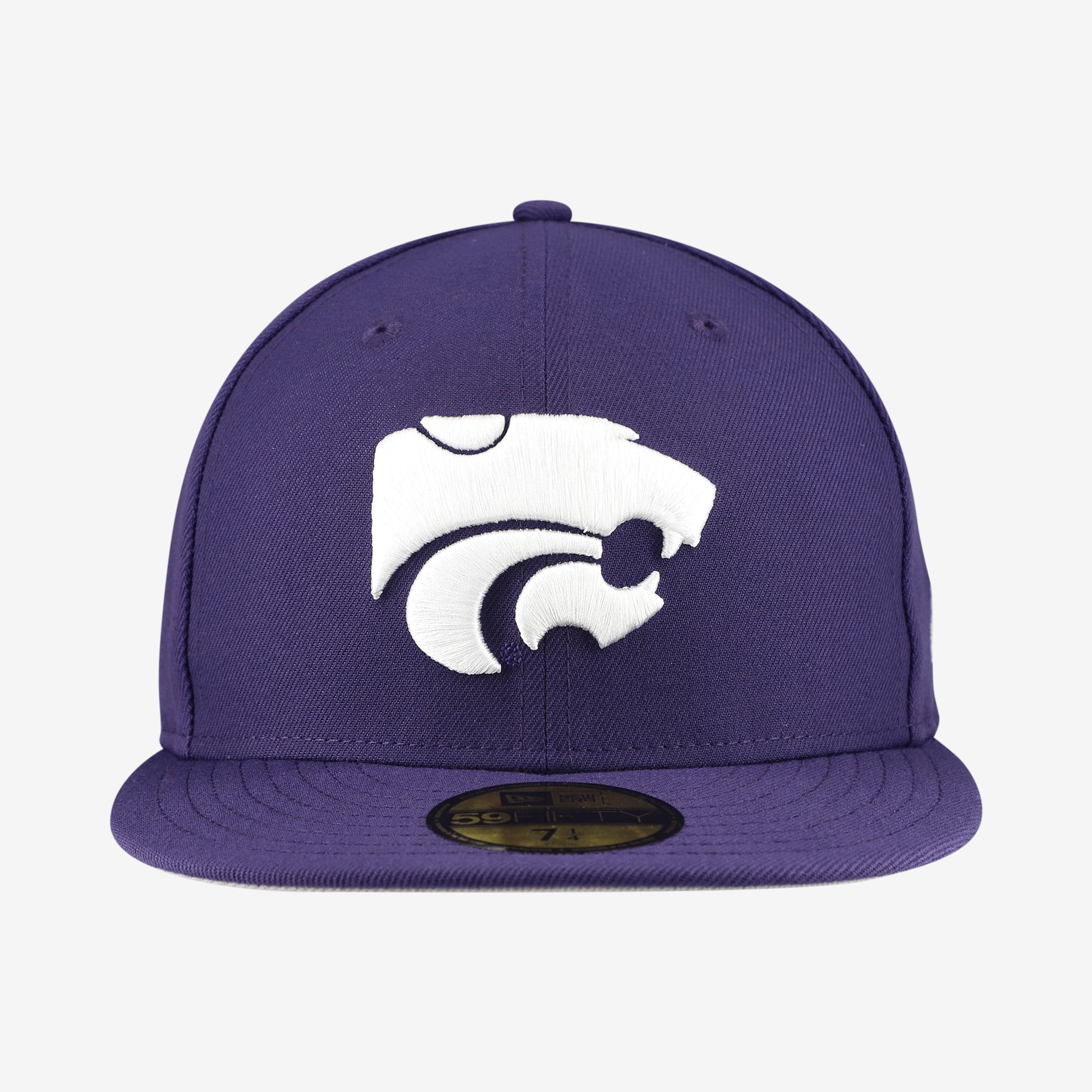 Casquette ajustée New Era 59FIFTY violette pour homme, Kansas State Wildcats Core