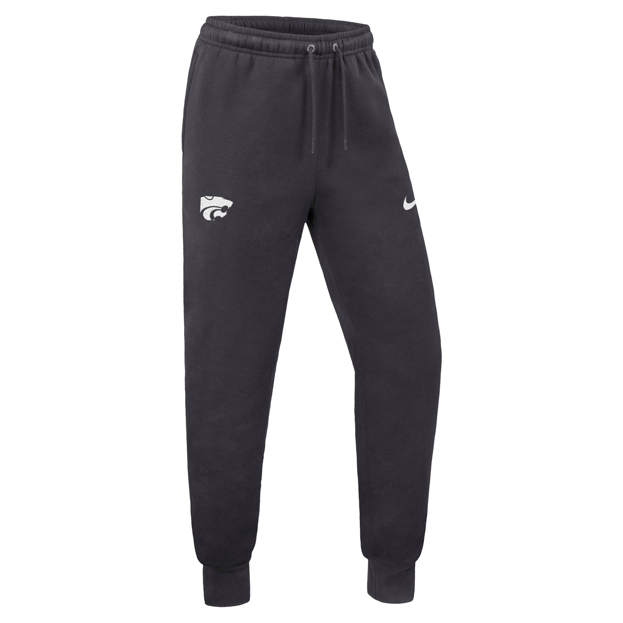 Pantalon de jogging en polaire Nike Kansas State Wildcats Club anthracite pour homme