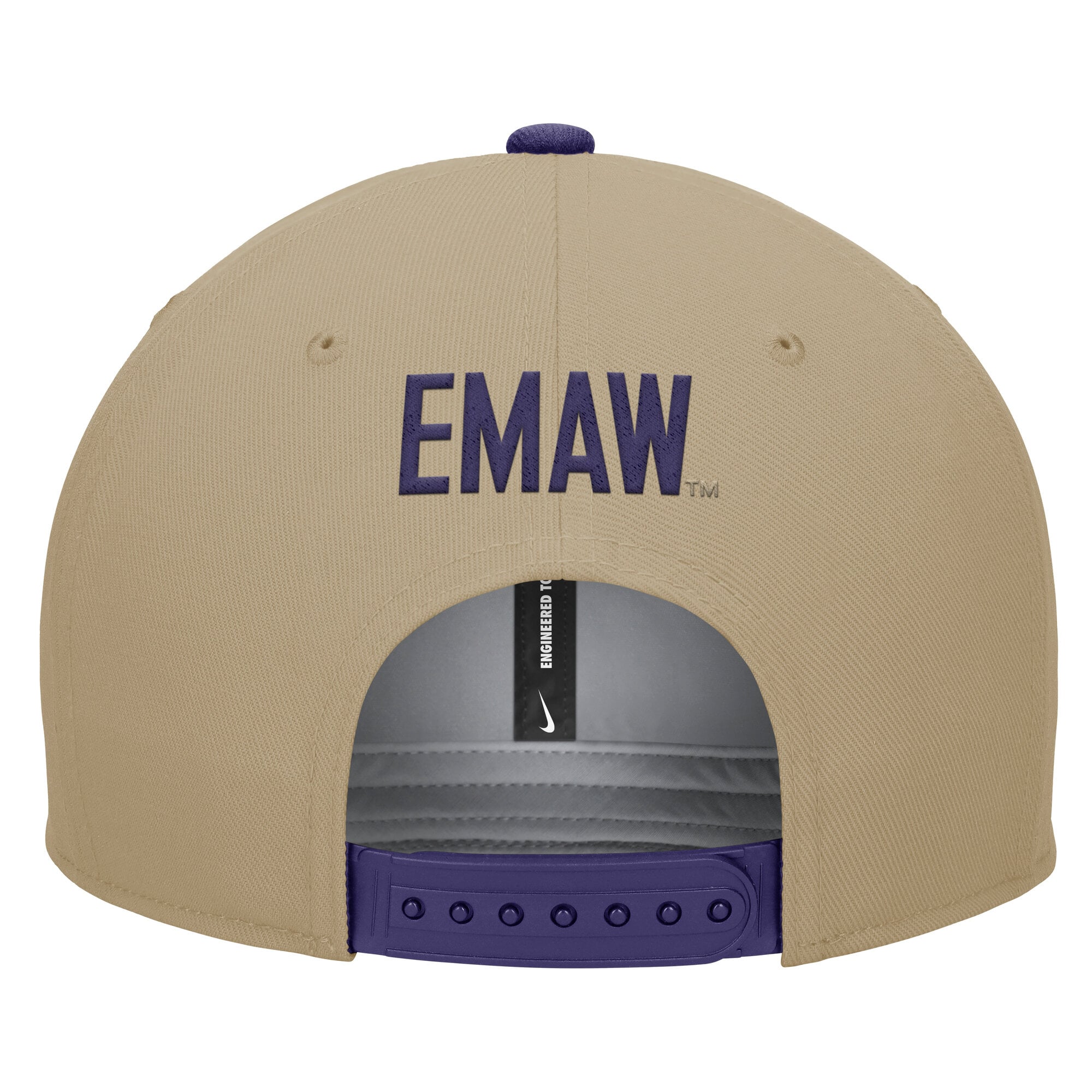 Men's Nike Beige/Purple Kansas State Wildcats Pro Dri-FIT Snapback Hat
