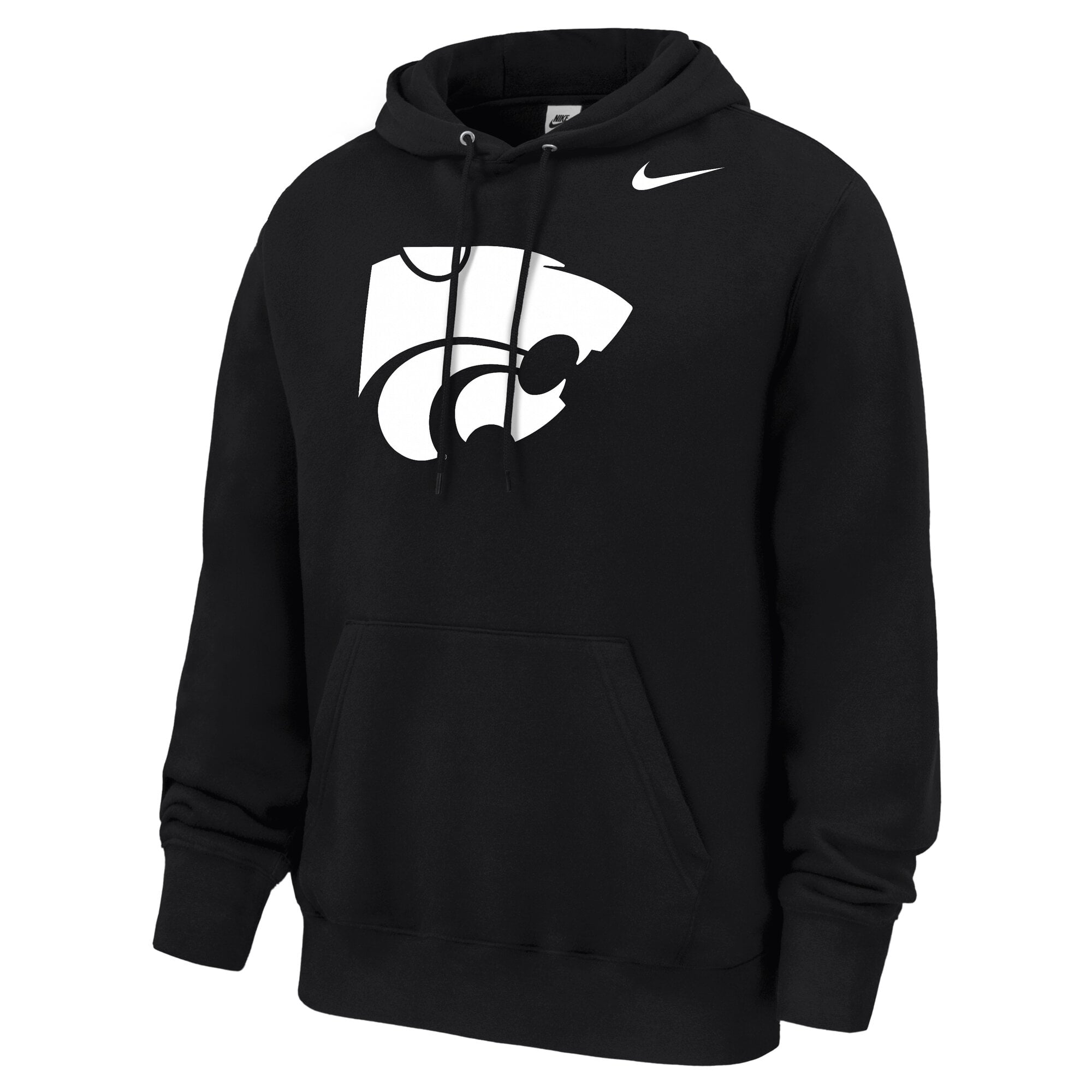 Sweat à capuche en polaire Nike violet Kansas State Wildcats Club pour homme