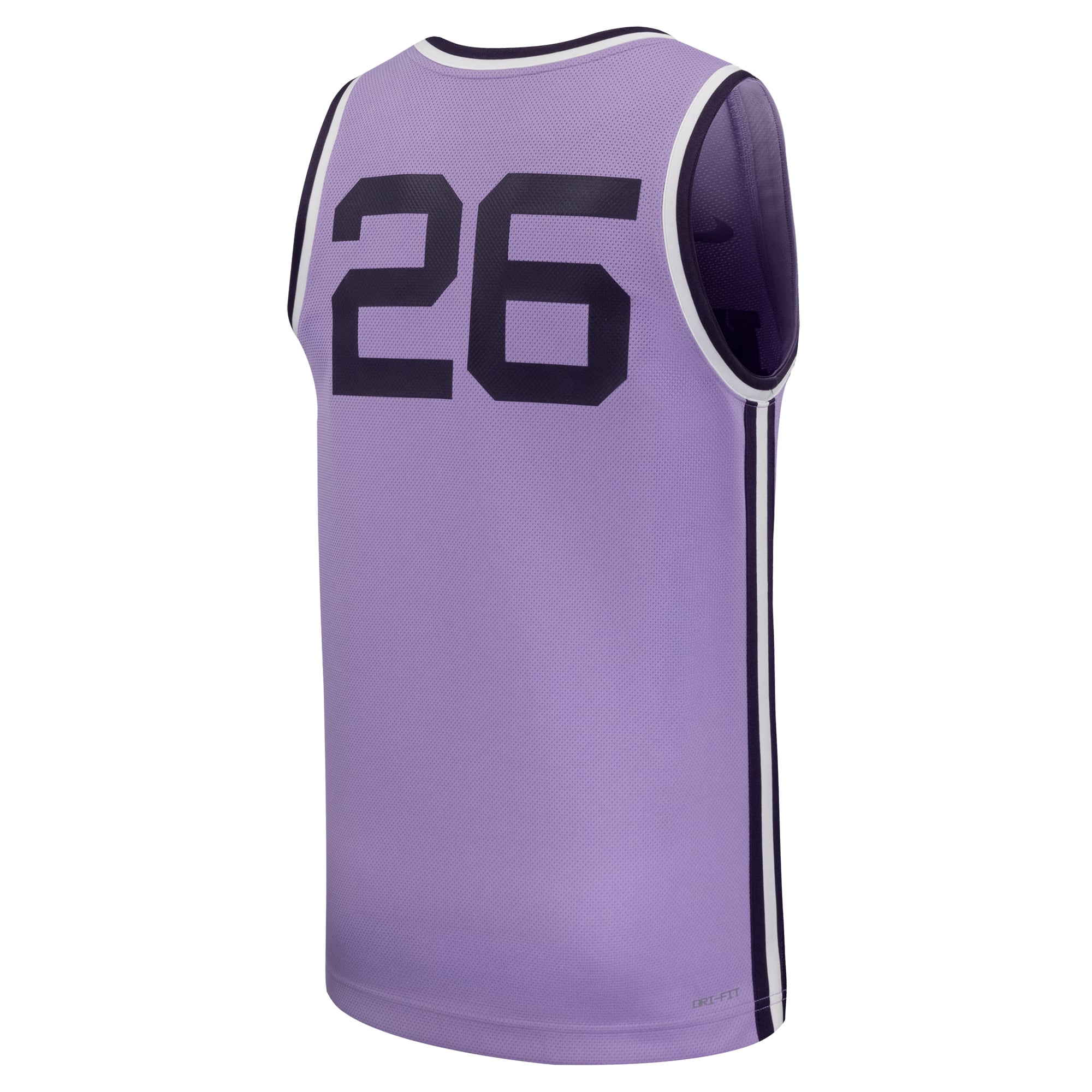 Men's Nike #26 Purple Kansas State Wildcats Replica Basketball Jersey