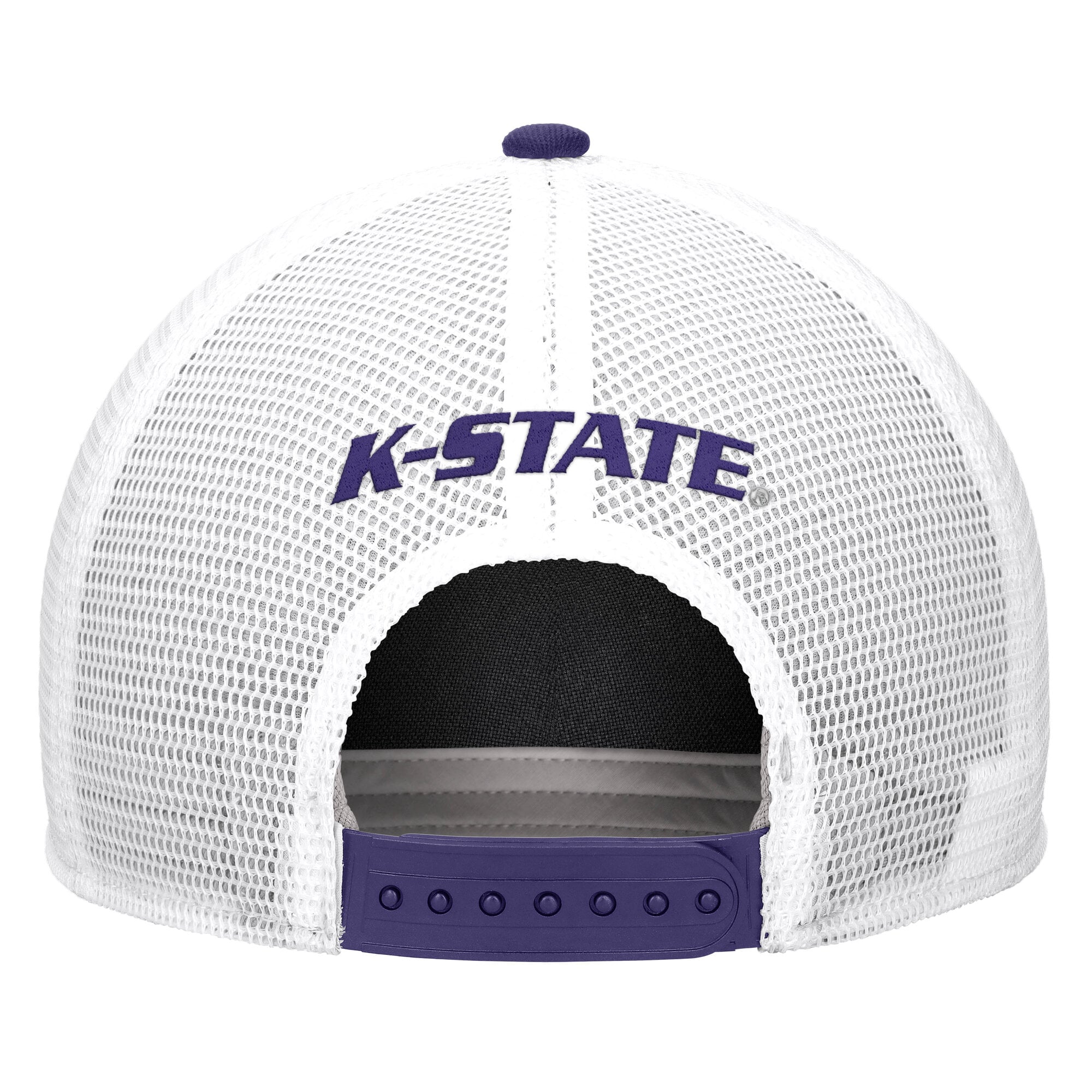Men's Nike Purple Kansas State Wildcats 2026 On-Field Rope Adjustable Trucker Hat