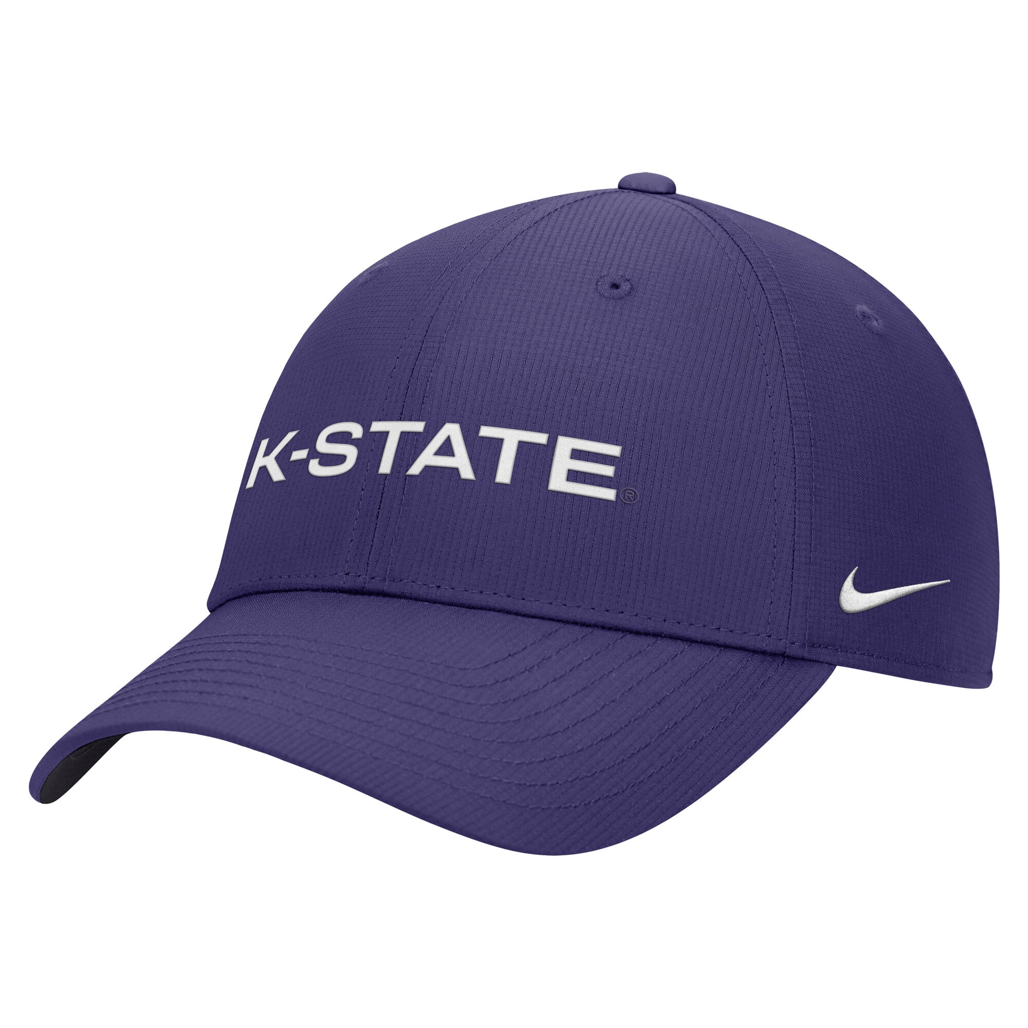 Casquette ajustable Nike violette Kansas State Wildcats 2026 Sideline Ripstop Dri-FIT pour homme