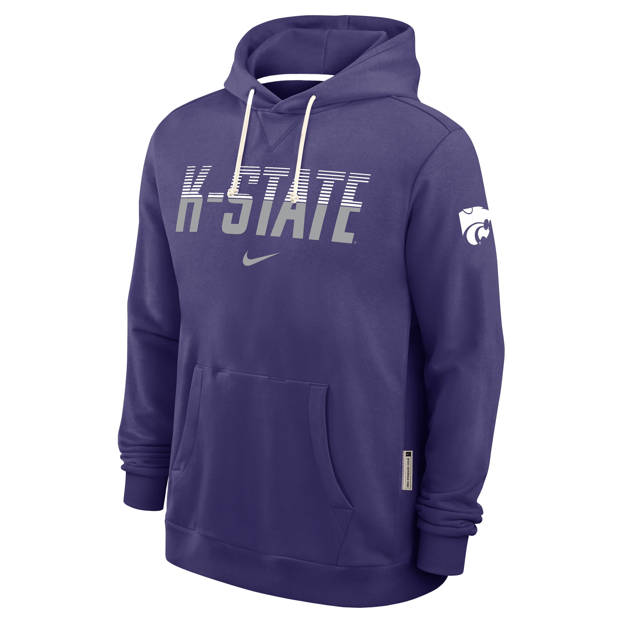 Men's Nike Purple Kansas State Wildcats 2026 Sideline Standard Issue Dri-FIT Hoodie