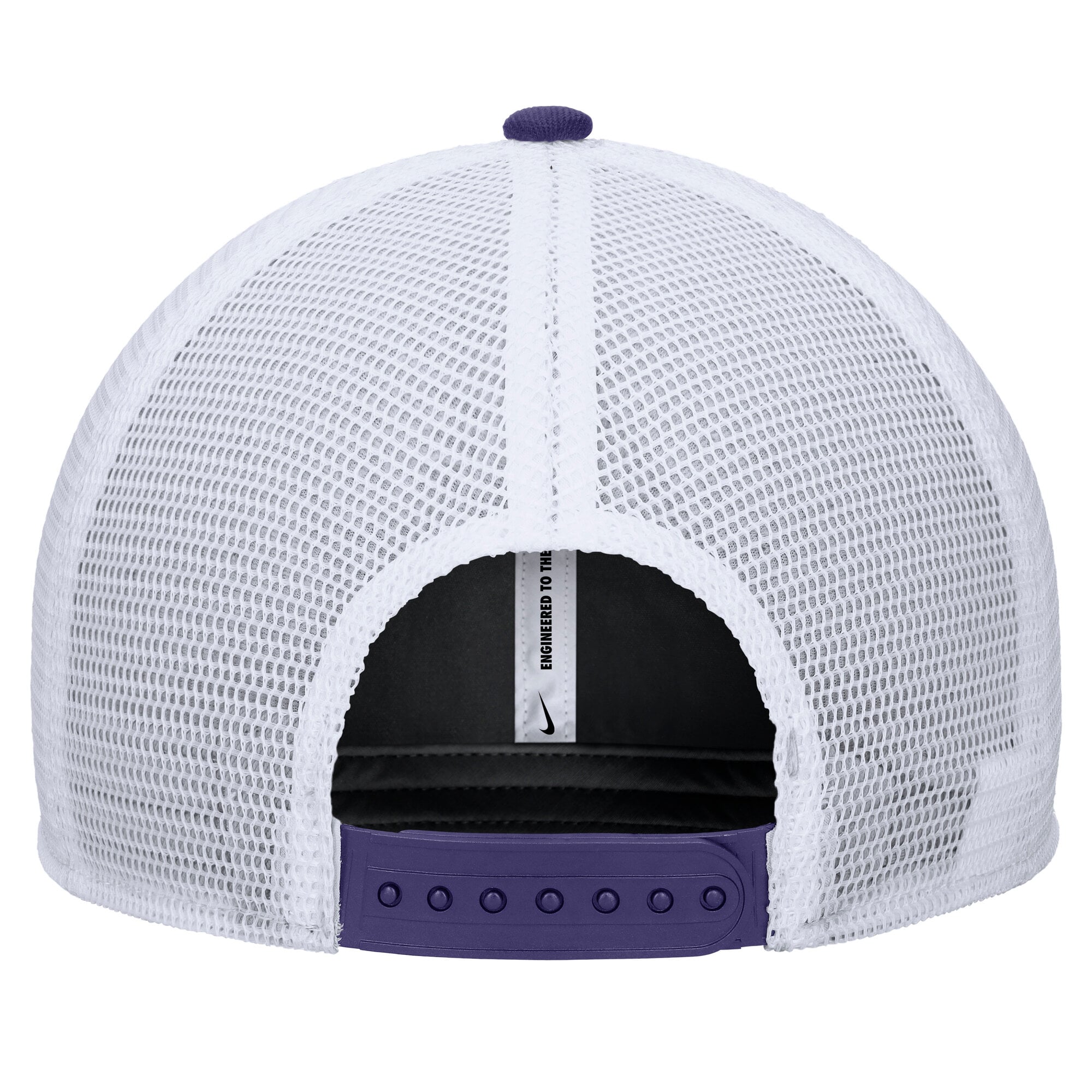 Casquette ajustable Nike Rise Trucker Dri-FIT violette Kansas State Wildcats pour homme