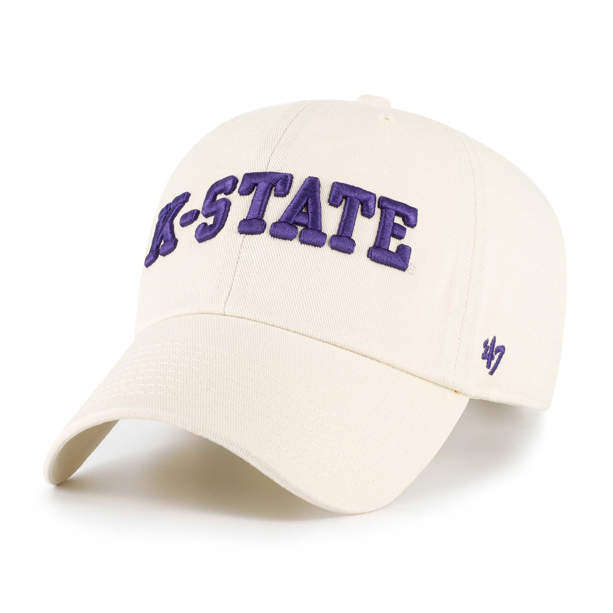 Casquette unisexe ajustable '47 Kansas State Wildcats Sand Vault Clean Up