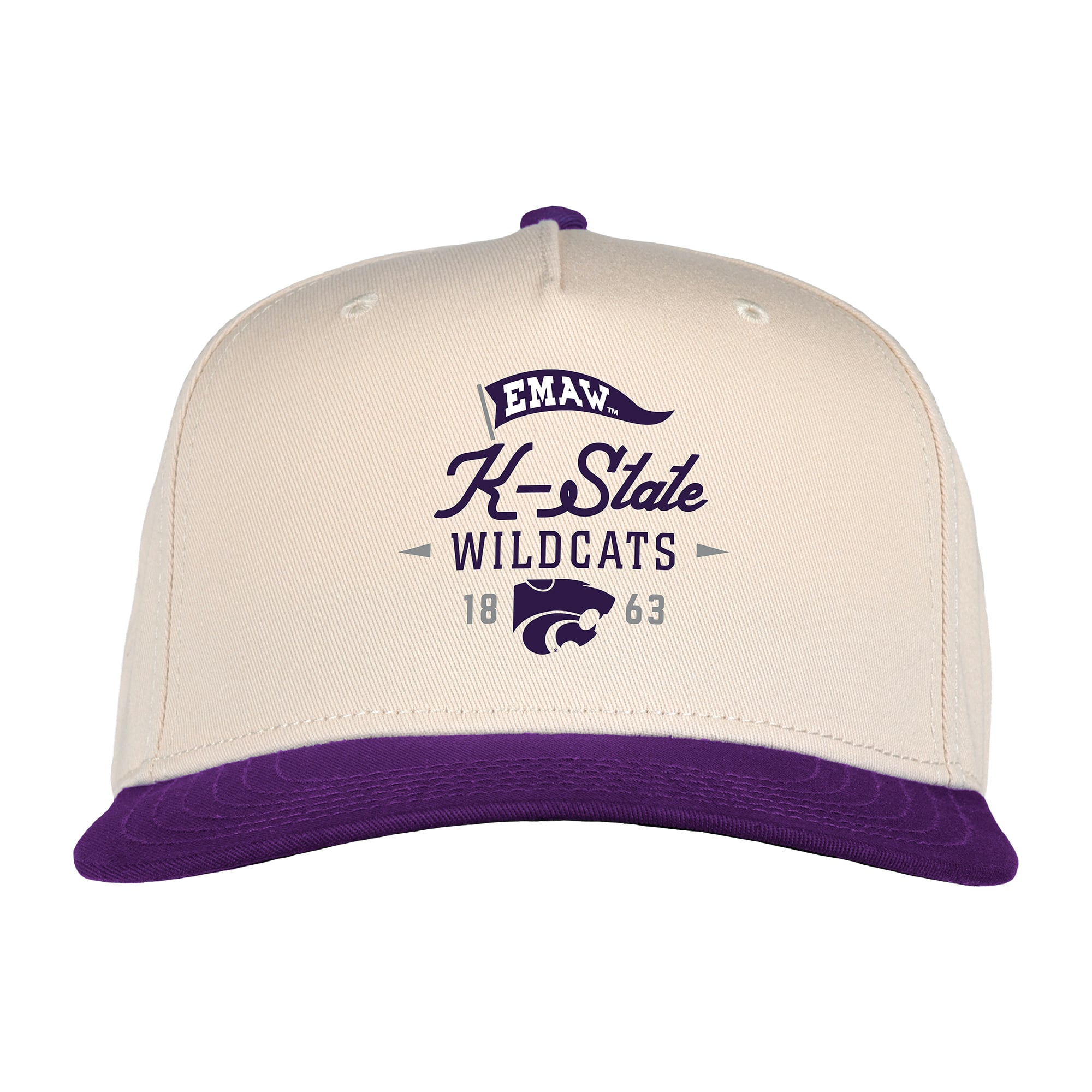 Unisex Ahead Cream Kansas State Wildcats The 1995 Adjustable Hat