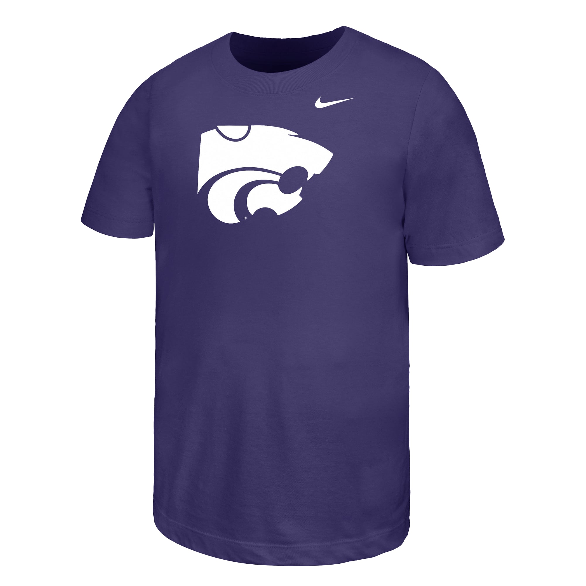 T-shirt Nike violet pour jeunes avec logo des Kansas State Wildcats