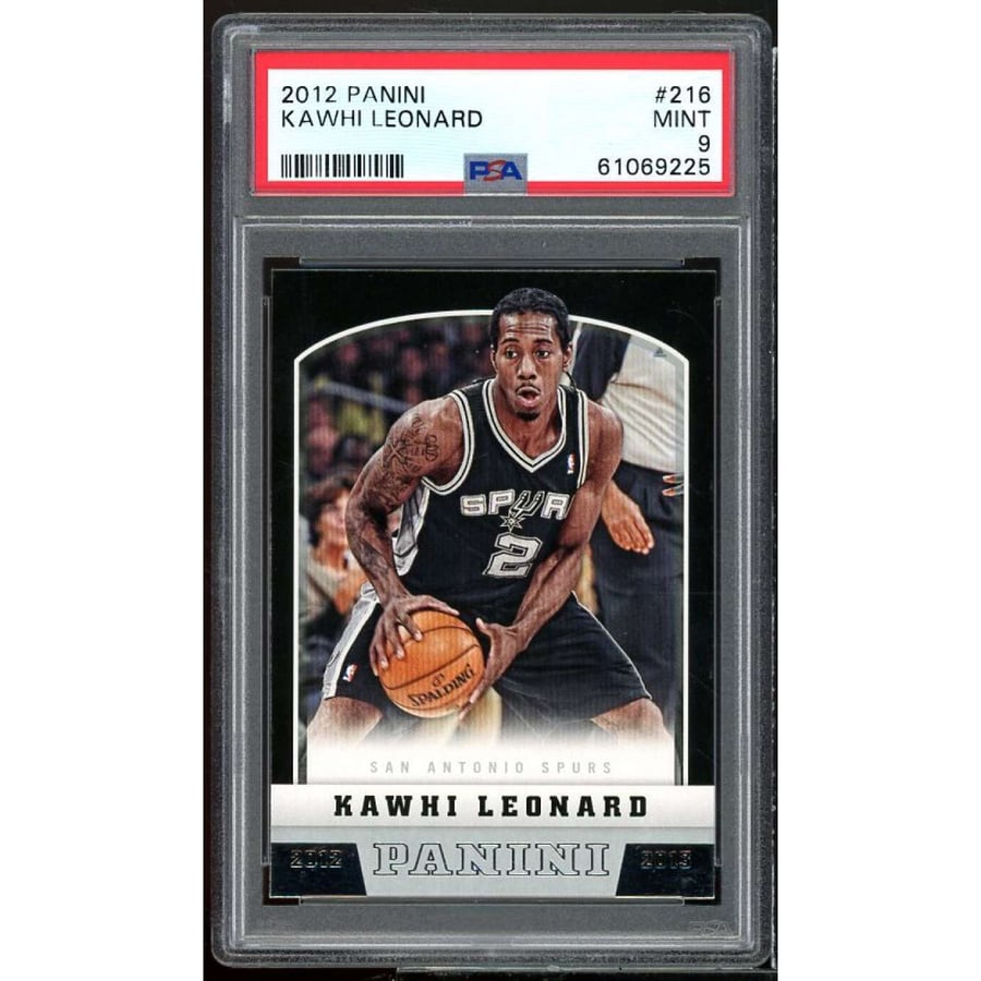 nba card Leonard RC autograph psa9 p（2011-12 SP Authentic Kawhi 