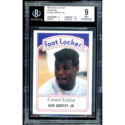 Ken Griffey Jr. Autographed Rookie Cards, Signed Ken Griffey Jr 