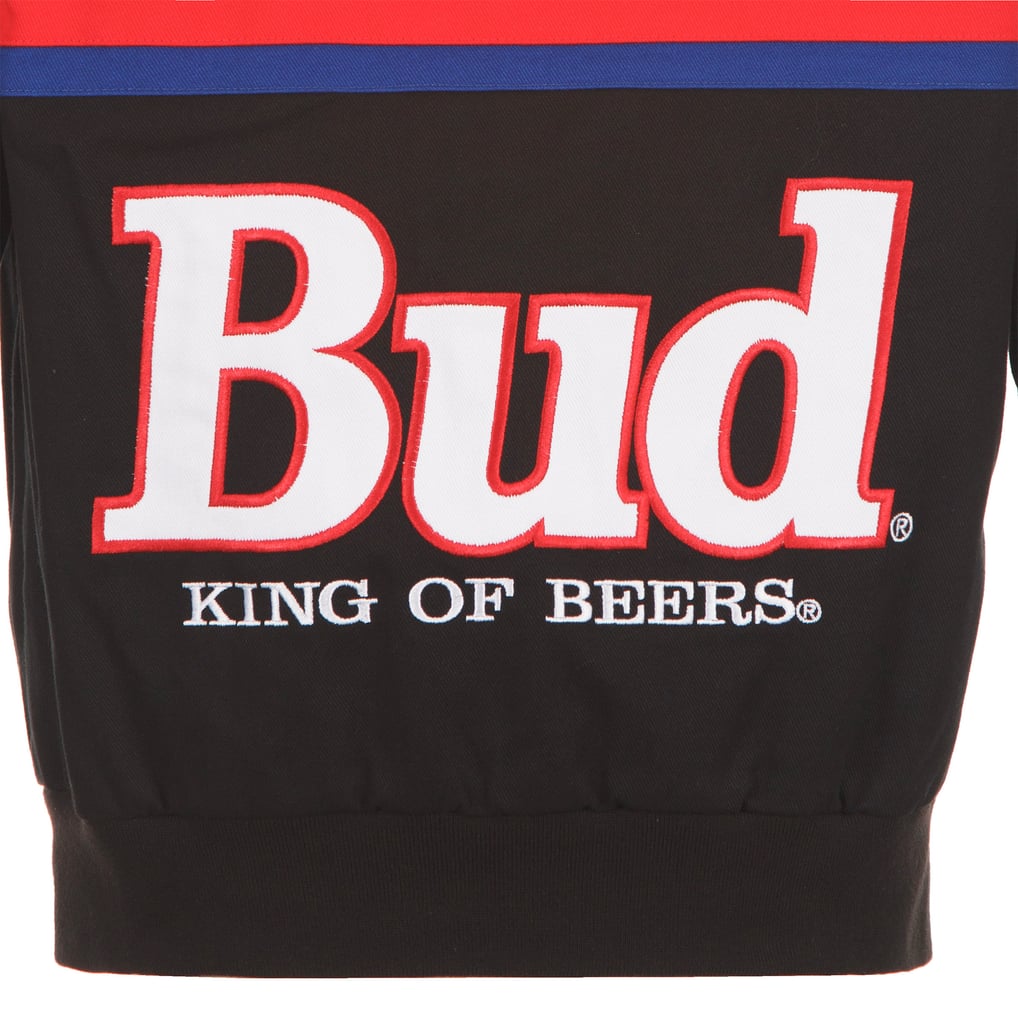3 Toppe Ricamate Budweiser King Of Beers - Ferro O Cuci Per Giacca, Borsa, Cappello