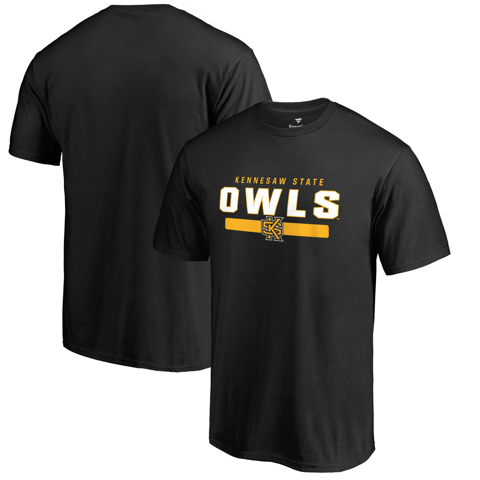 Men's Black Kennesaw State Owls Team Strong T-Shirt