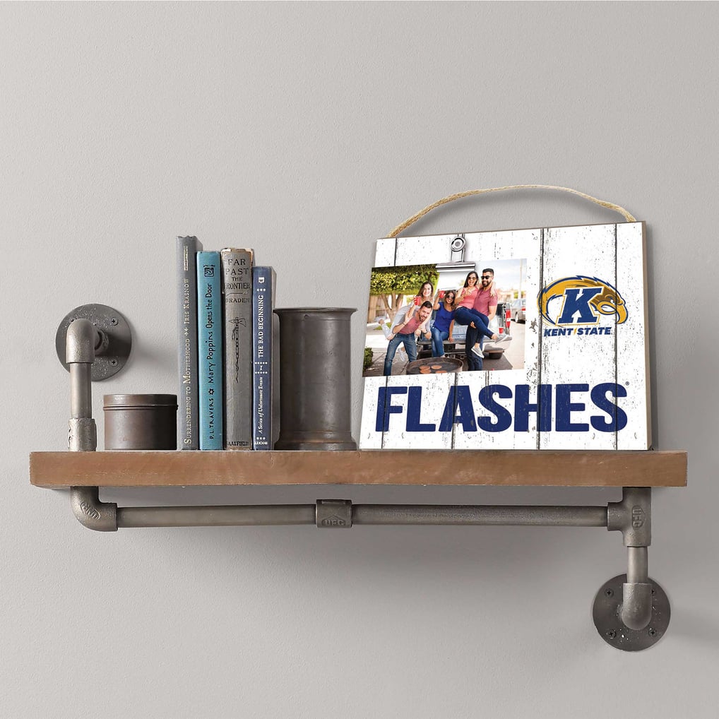 Kent State Golden Flashes 8'' x 10'' Weathered Clip It Frame