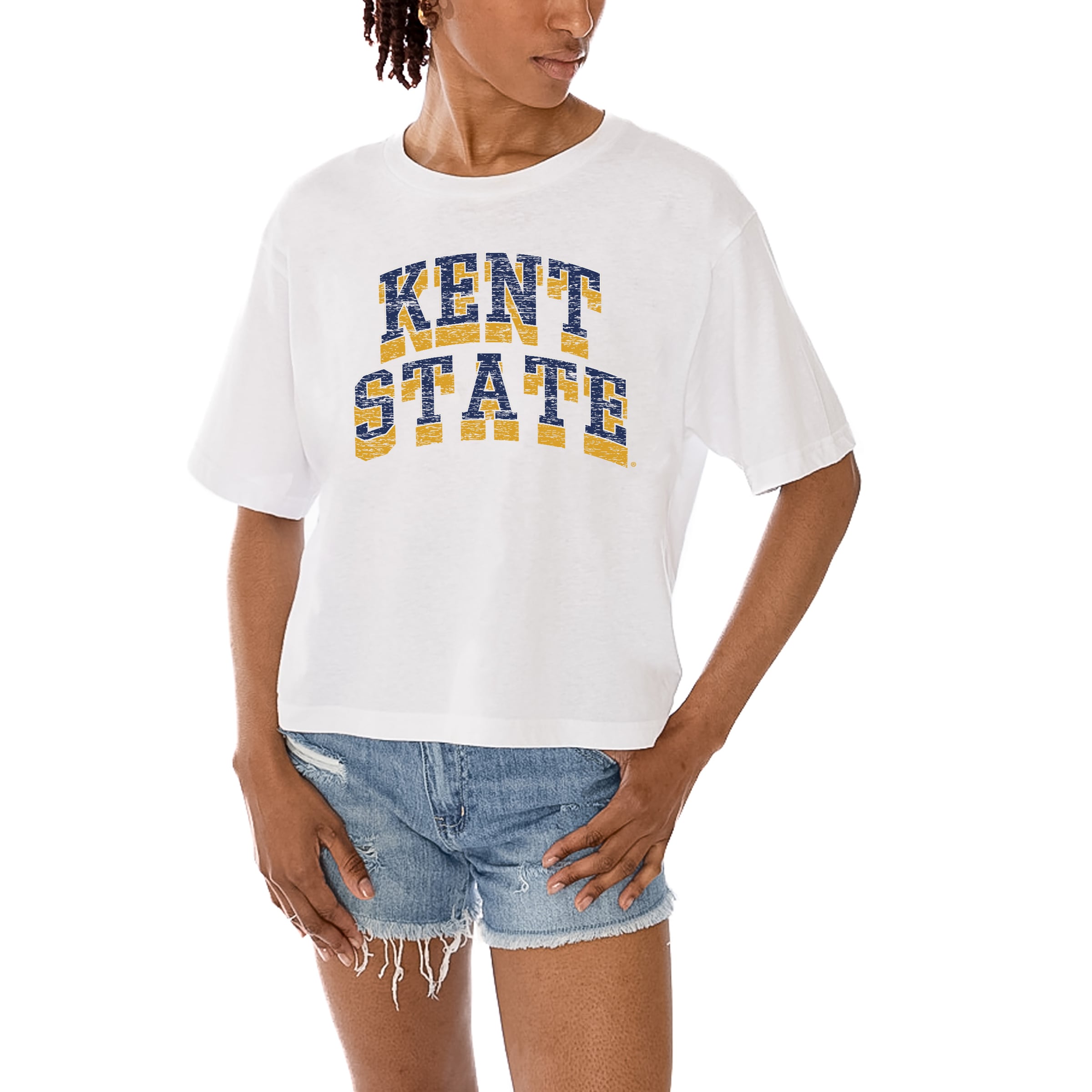 Women's Gameday Couture White Kent State Golden Flashes Claim To Fame ...