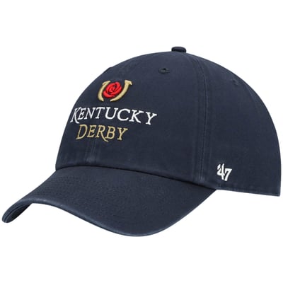 Kentucky Derby '47 Logo Icon Clean Up Adjustable Hat - Navy