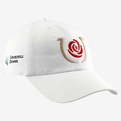 Kentucky Derby '47 Clean Up Adjustable Hat - White