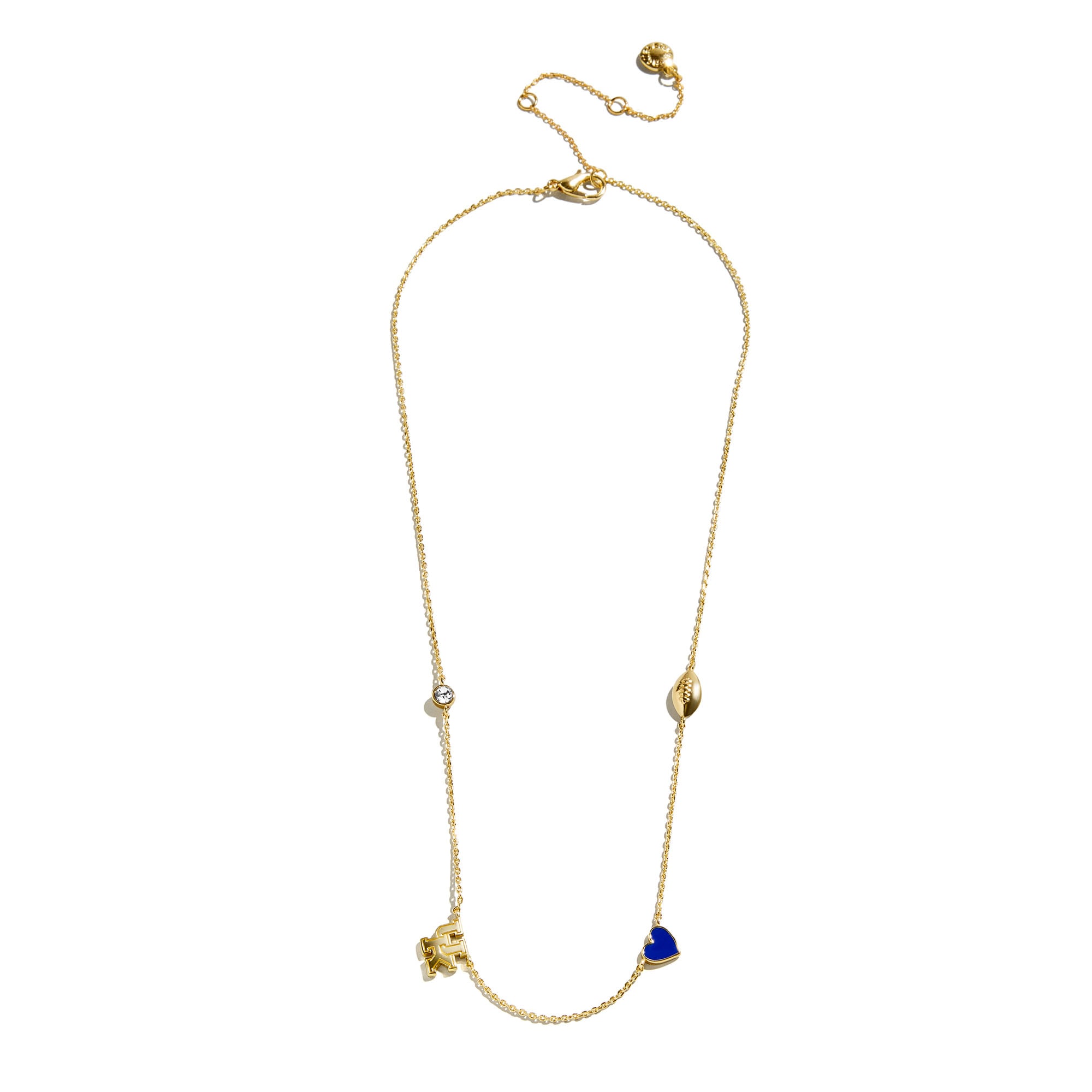 Collier à breloques espacées délicates BaubleBar Kentucky Wildcats