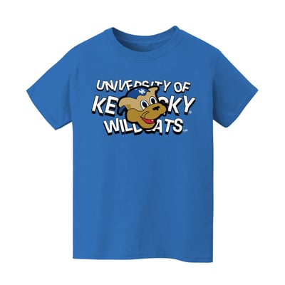 Kentucky Wildcats Vive La Fete Infant Mascot & Name T-Shirt - Royal