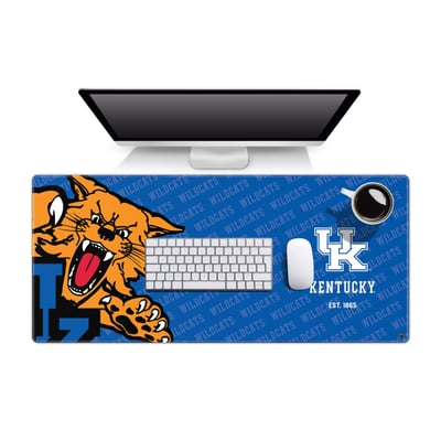 Kentucky Wildcats 15.7" x 35.4" Logo Series Desk Pad