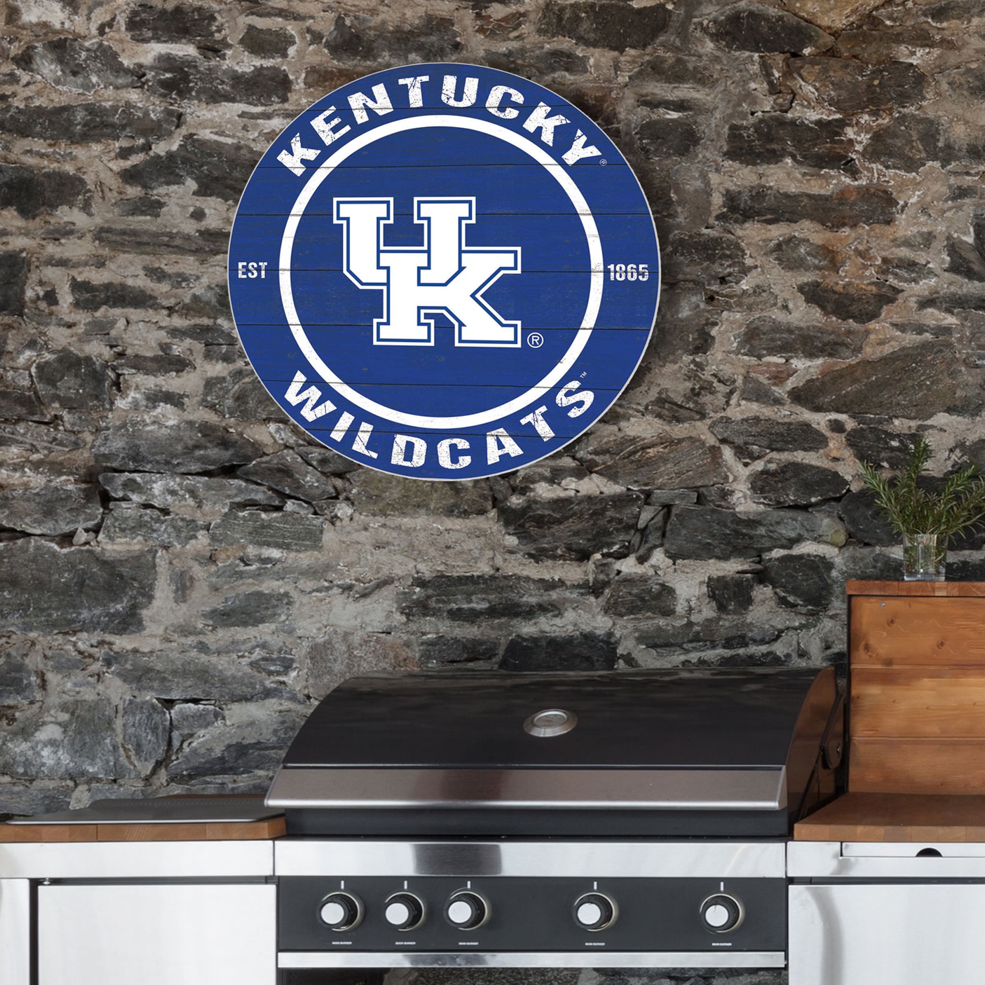 Gartenflagge University Of Kentucky – Doppelseitig, 45,7x31,8 Cm | Lizenziert, Wetterfestes Polyester