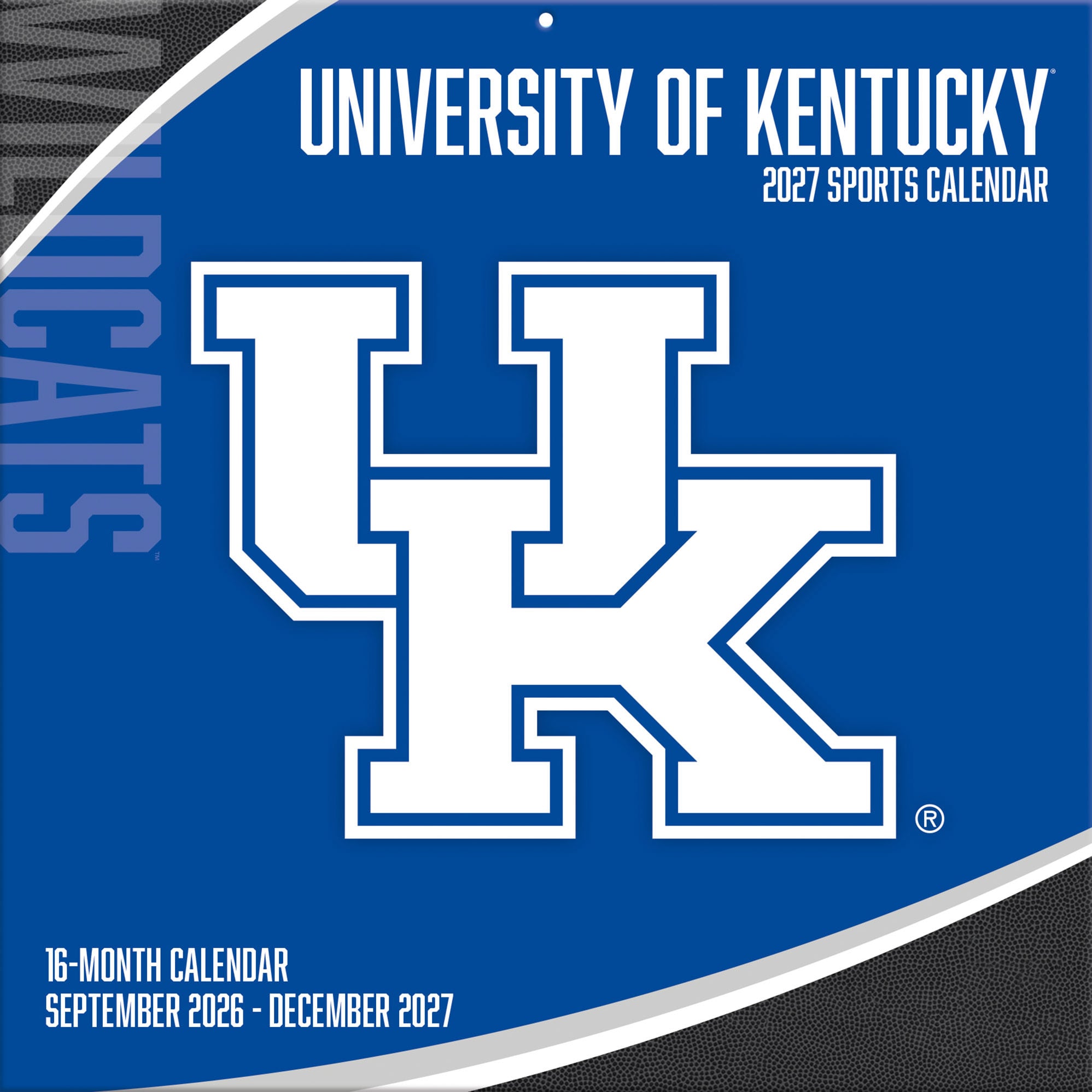 Kentucky Wildcats 2027 12” x 12” Team Wall Calendar