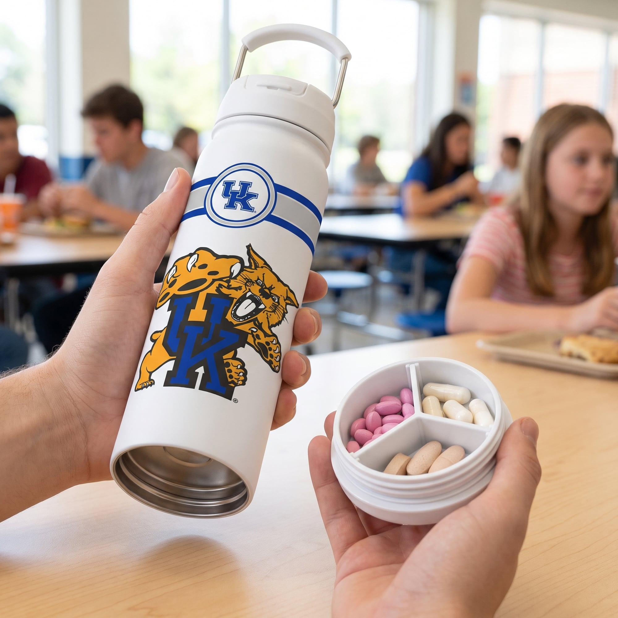 Kentucky Wildcats 24oz. Triple Option Bottle