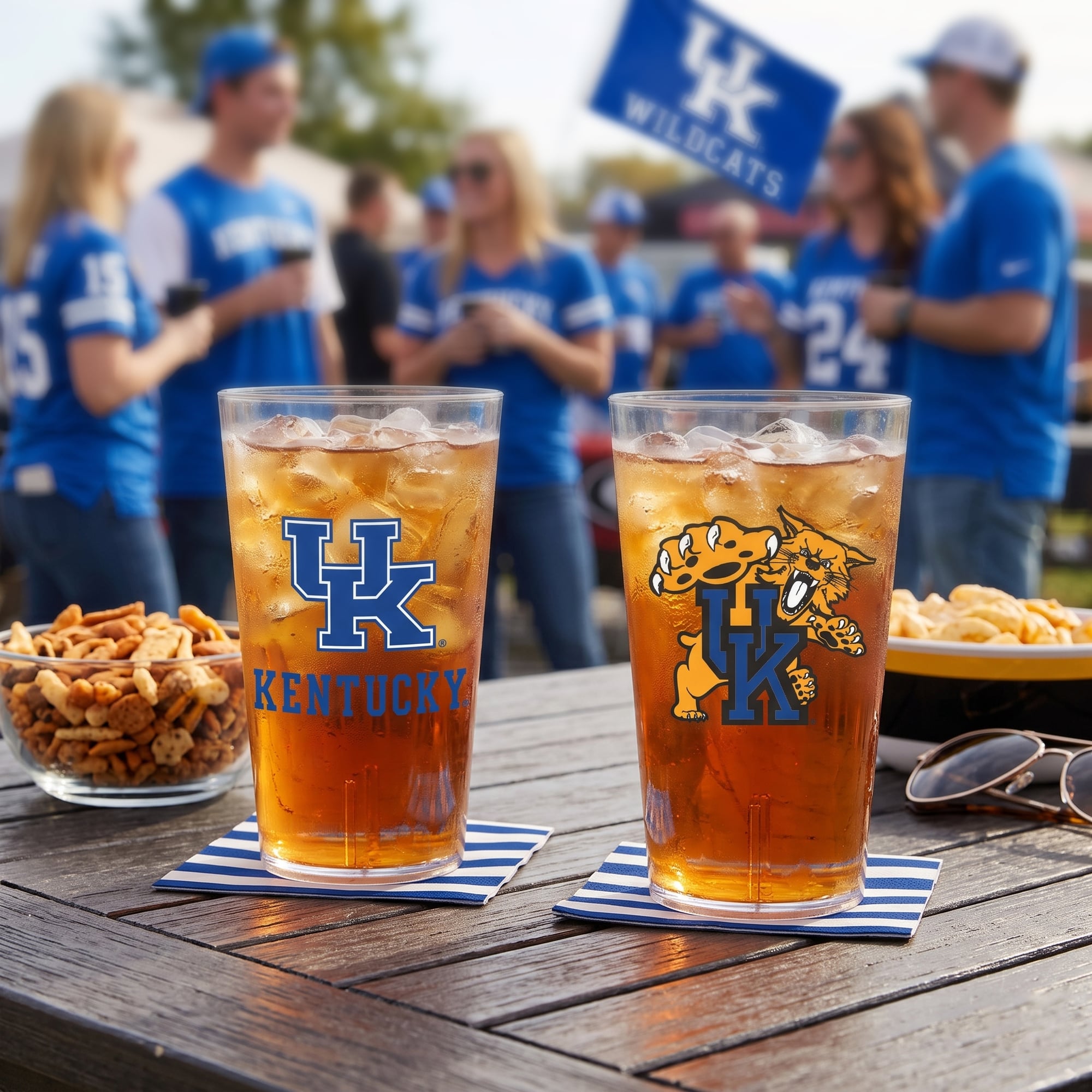 Ensemble de deux gobelets isothermes Kentucky Wildcats de 710 ml (24 oz) en Tritan