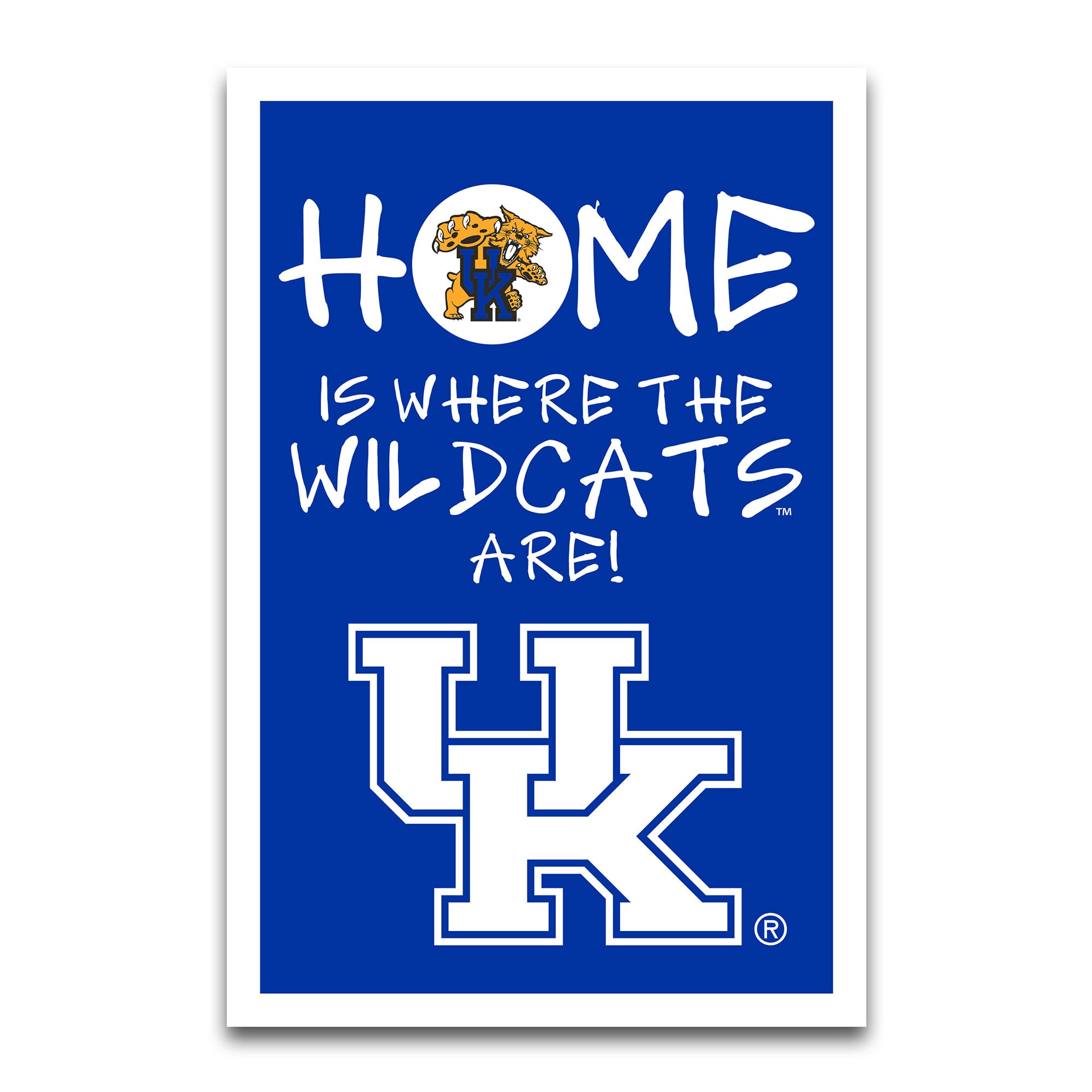 Drapeau de jardin Kentucky Wildcats 12" x 18"