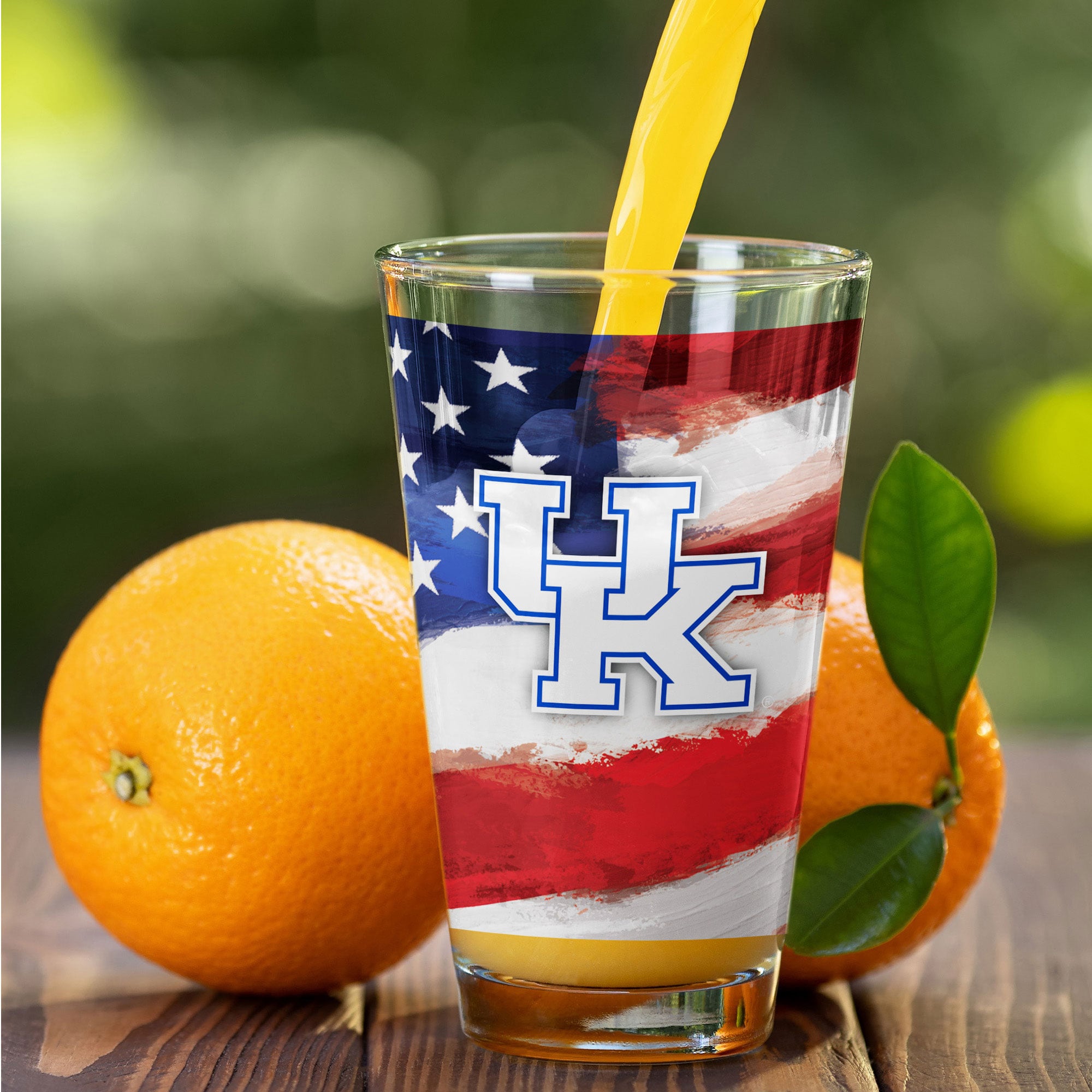 Kentucky Wildcats Two-Pack 16oz. Americana Pint Glass Set