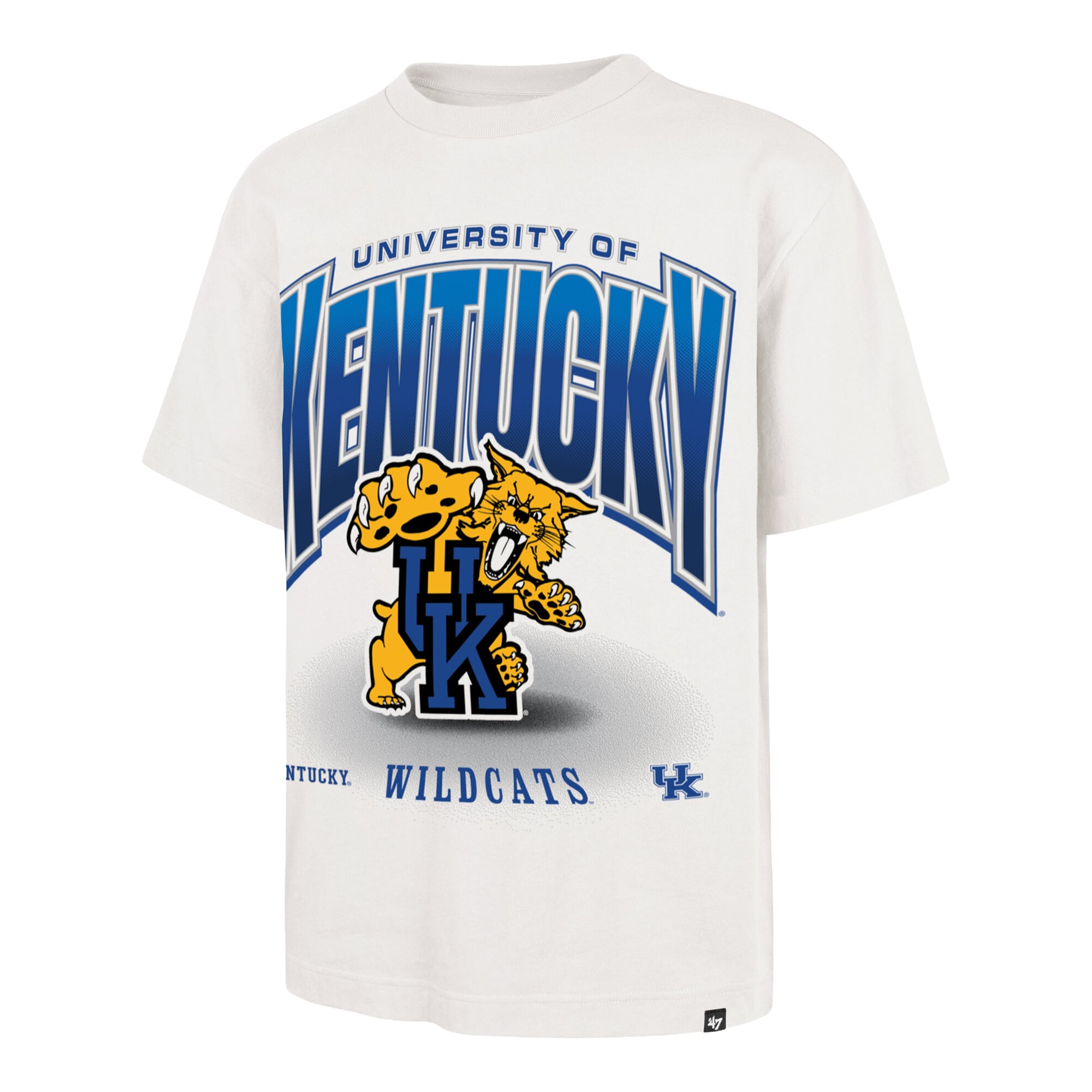Men's '47 Cream Kentucky Wildcats Team Flex Foundation T-Shirt