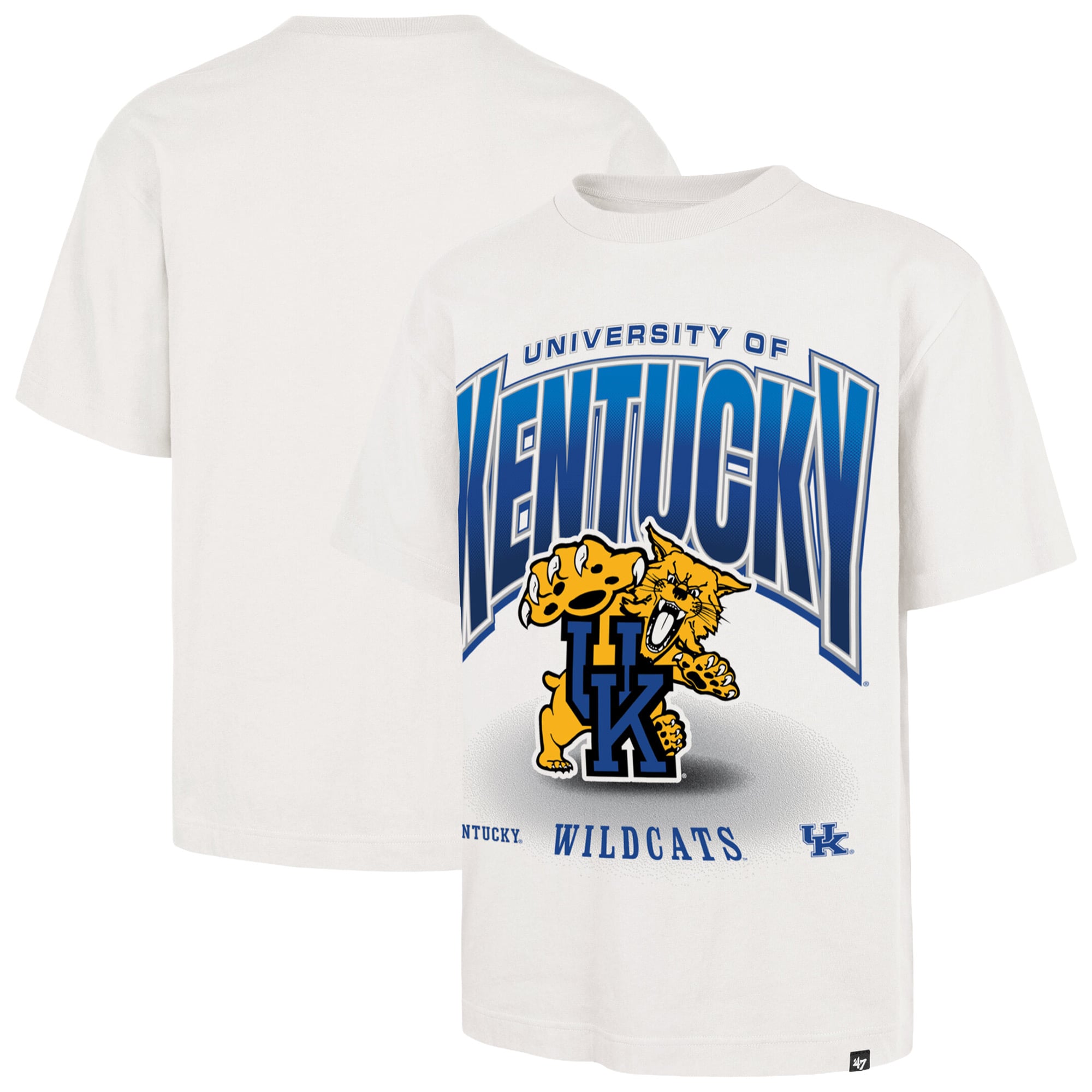 Men's '47 Cream Kentucky Wildcats Team Flex Foundation T-Shirt