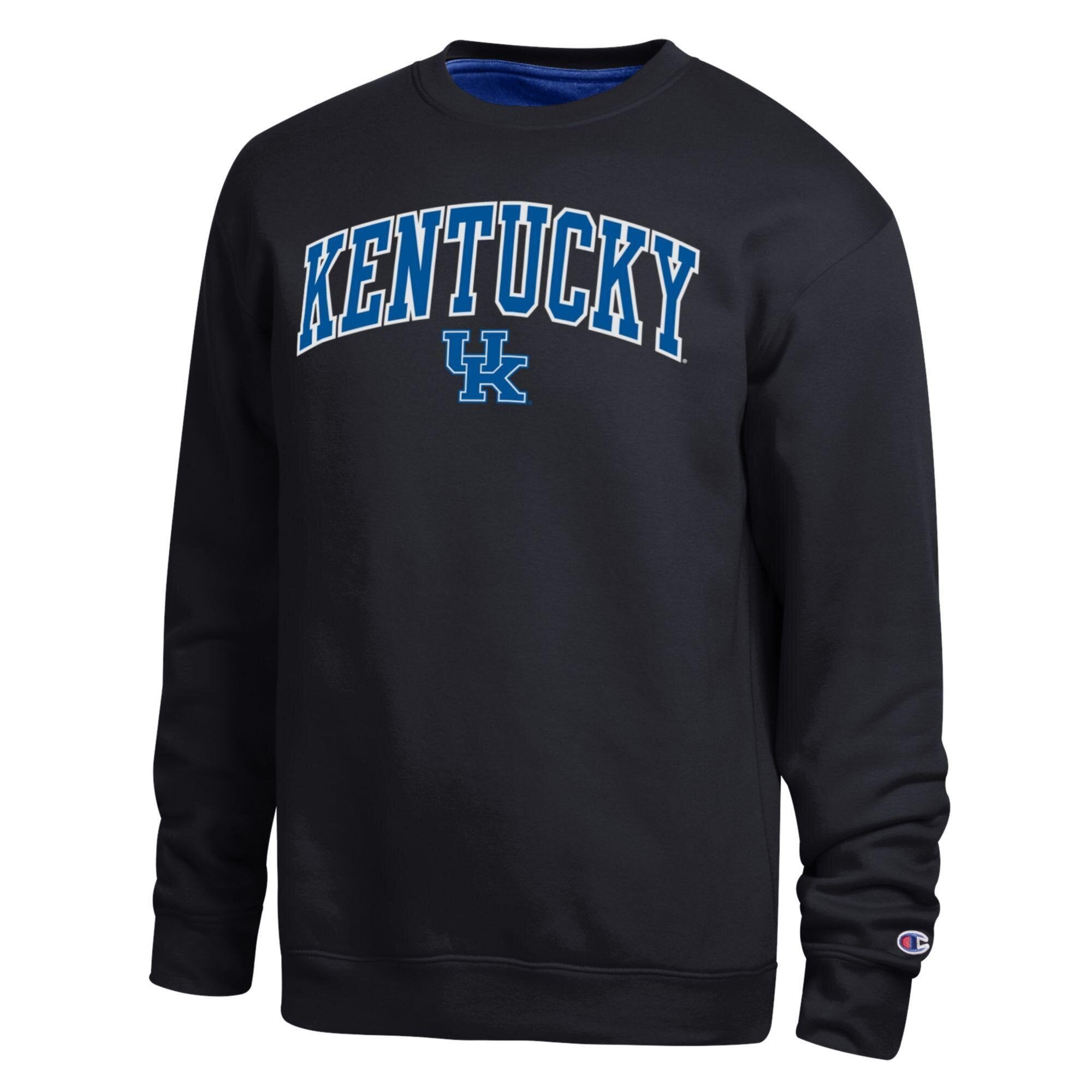 Men's Champion Black Kentucky Wildcats Arch Sweatshirt