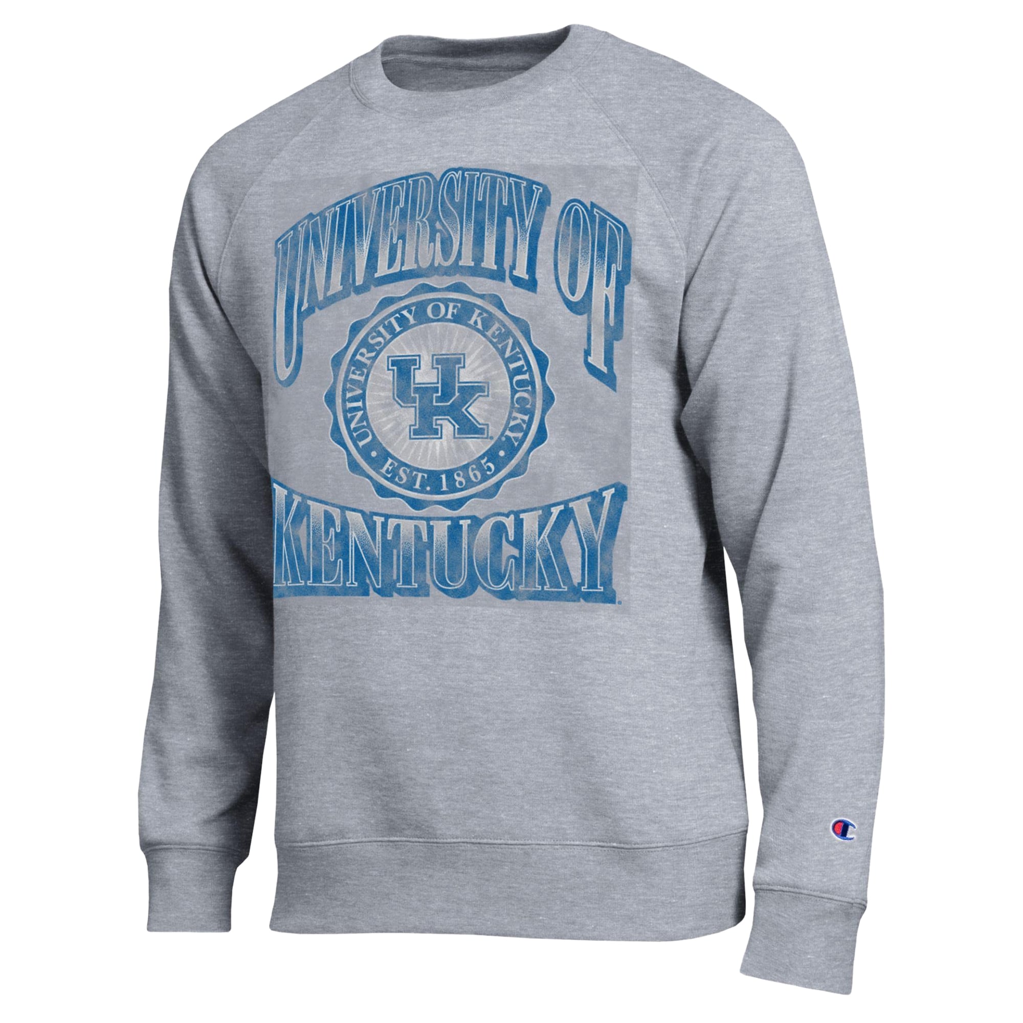 Men's Champion Heather Gray Kentucky Wildcats All-Star Sweatshirt