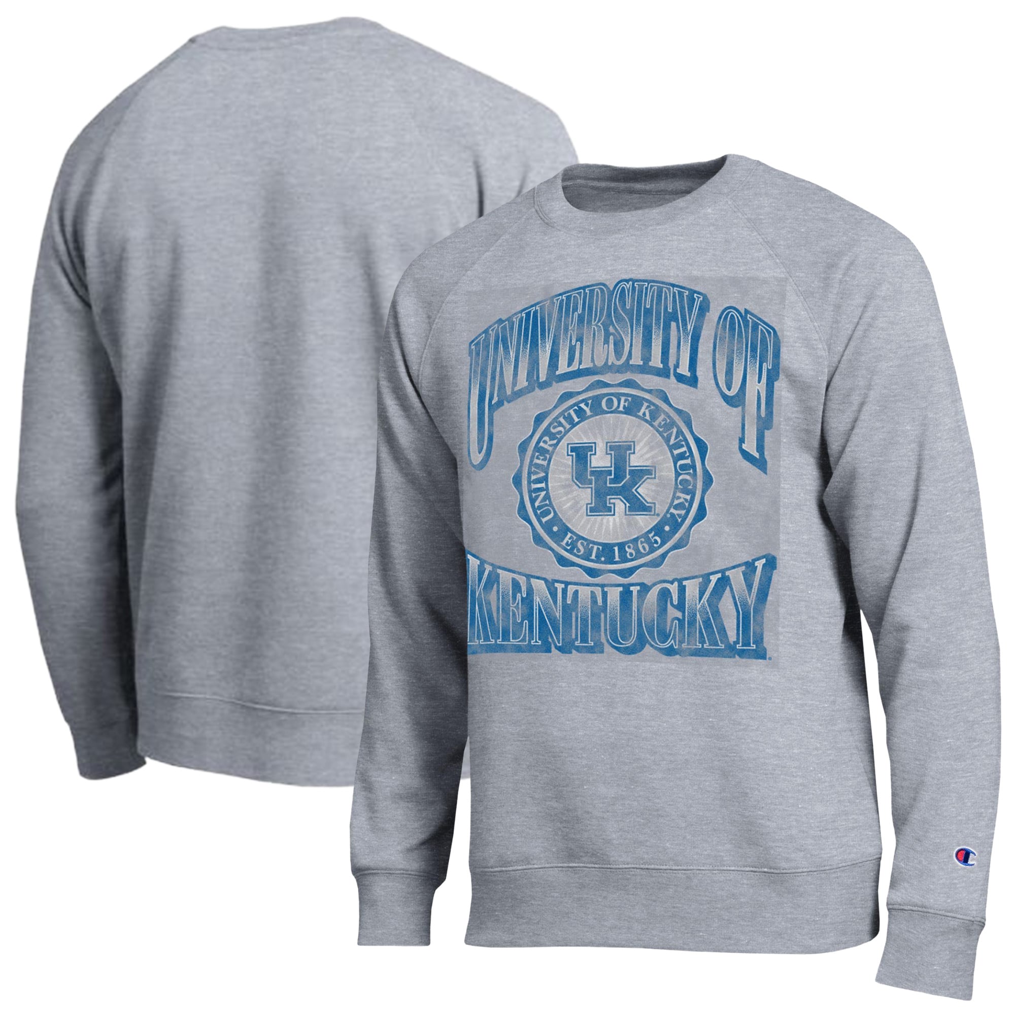 Men's Champion Heather Gray Kentucky Wildcats All-Star Sweatshirt