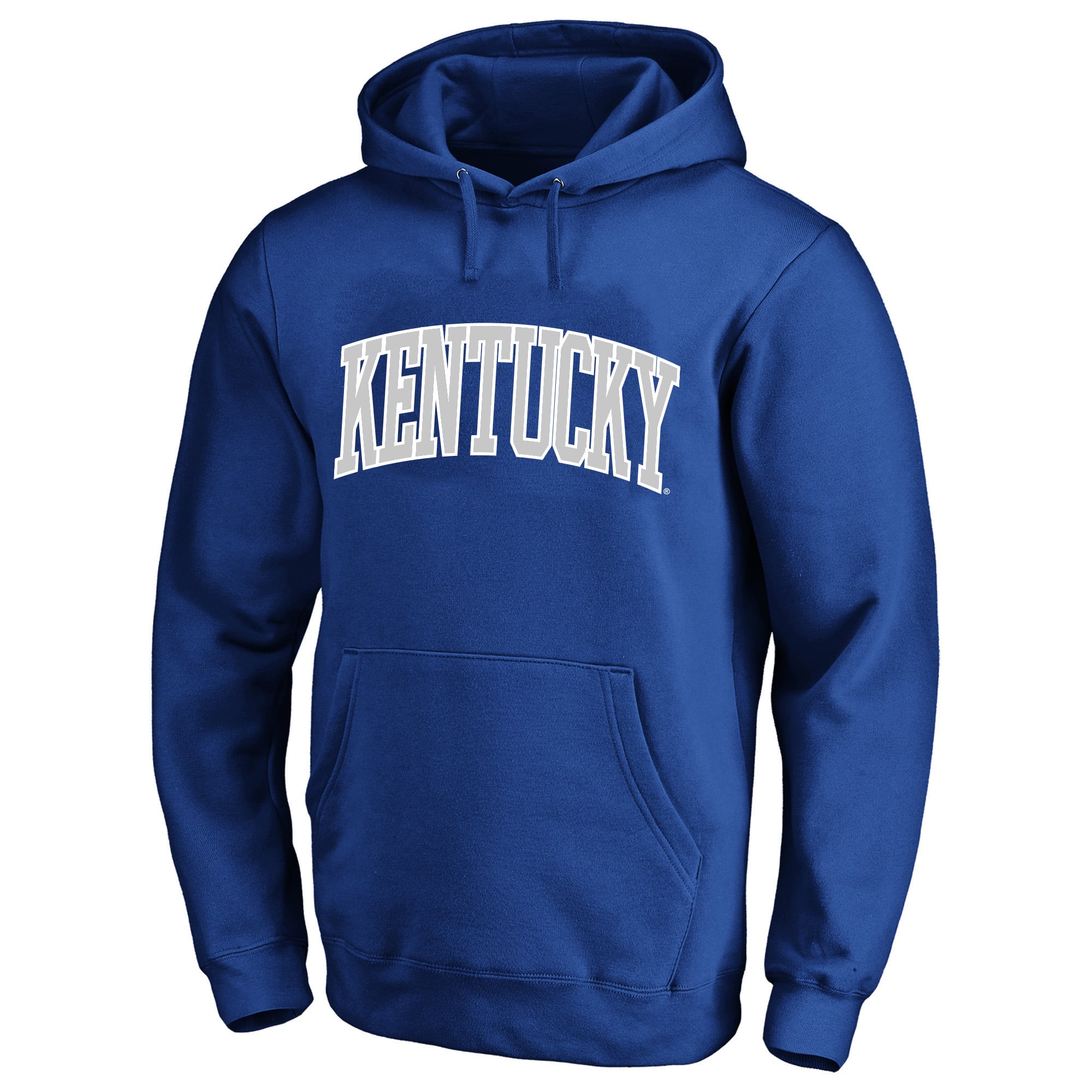 Sweat à capuche Champion Royal Kentucky Wildcats Arch Over Tackle Twill pour homme, grandes tailles