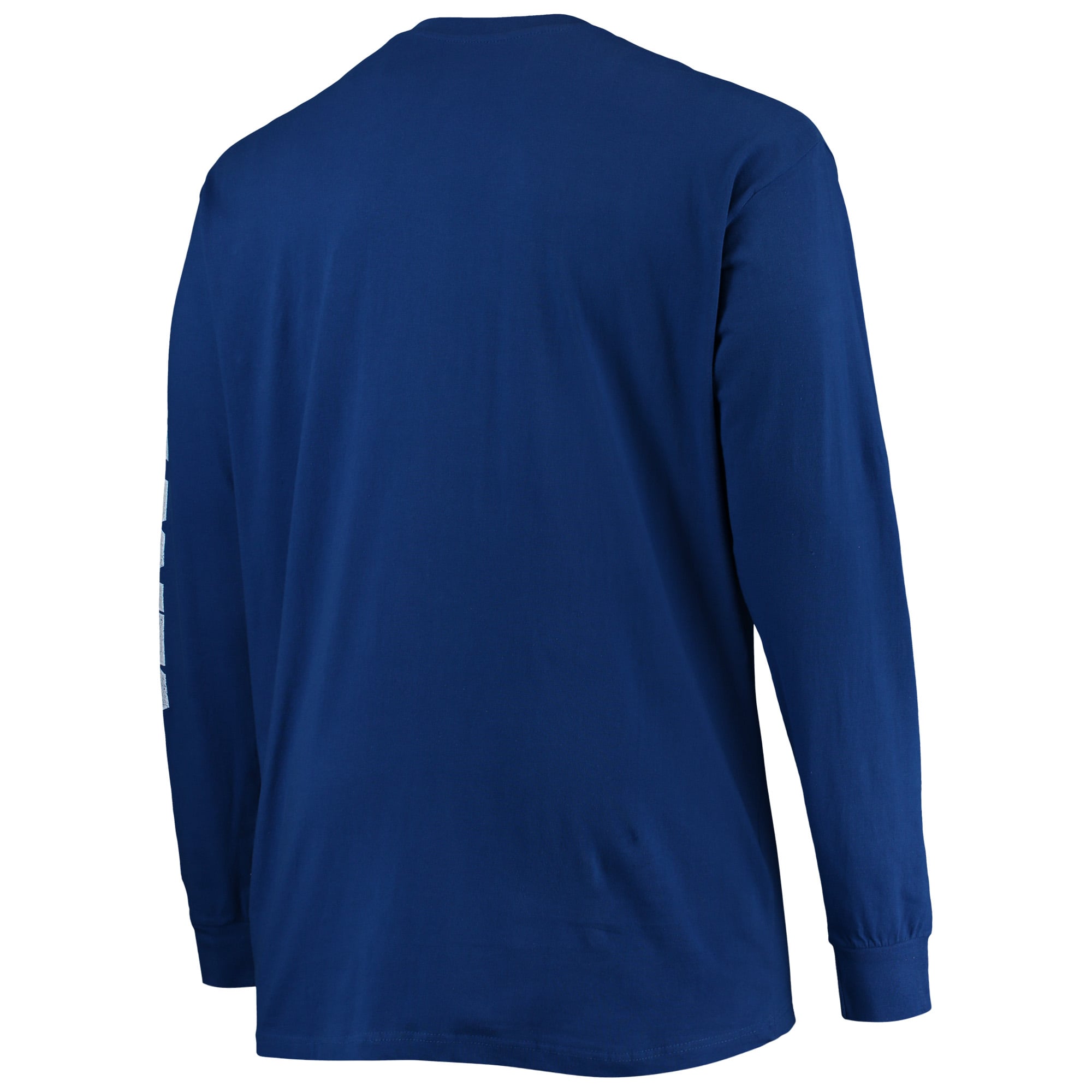 Men's Champion Royal Kentucky Wildcats Big & Tall 2-Hit Long Sleeve T-Shirt