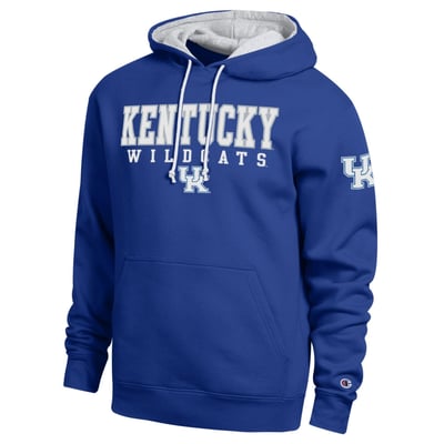  Kentucky Wildcats Champion Contrast Hoodie - Royal