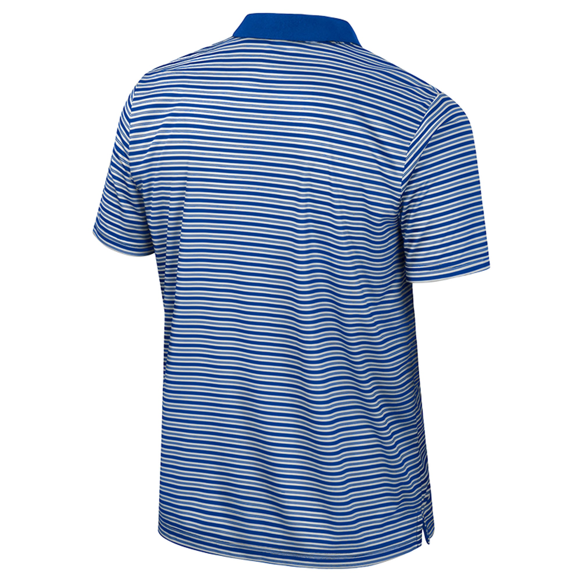 Polo rayé pour homme Colosseum Royal Kentucky Wildcats