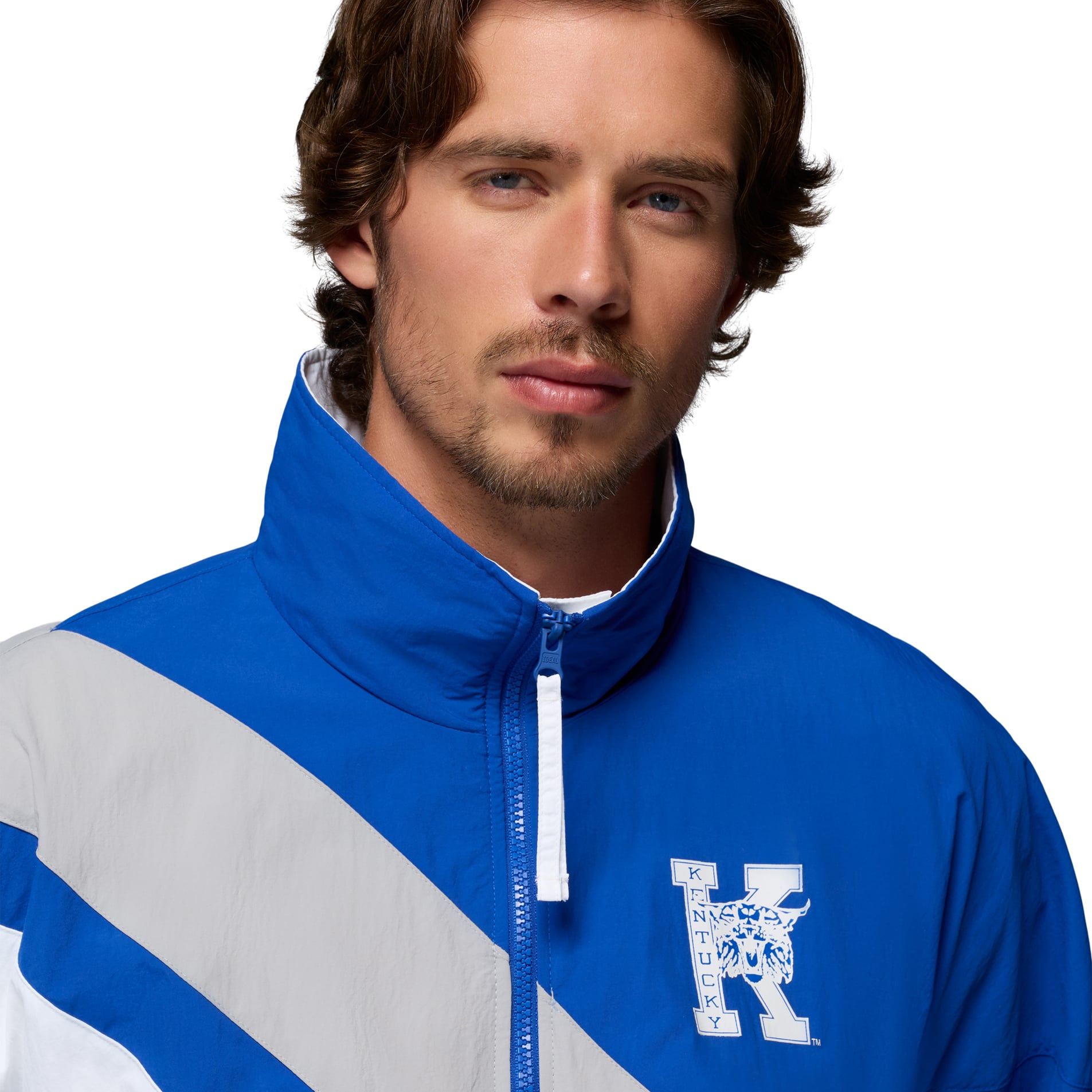 Men's Columbia Royal Kentucky Wildcats Reventure Full-Zip Windbreaker Omni-Shield Jacket