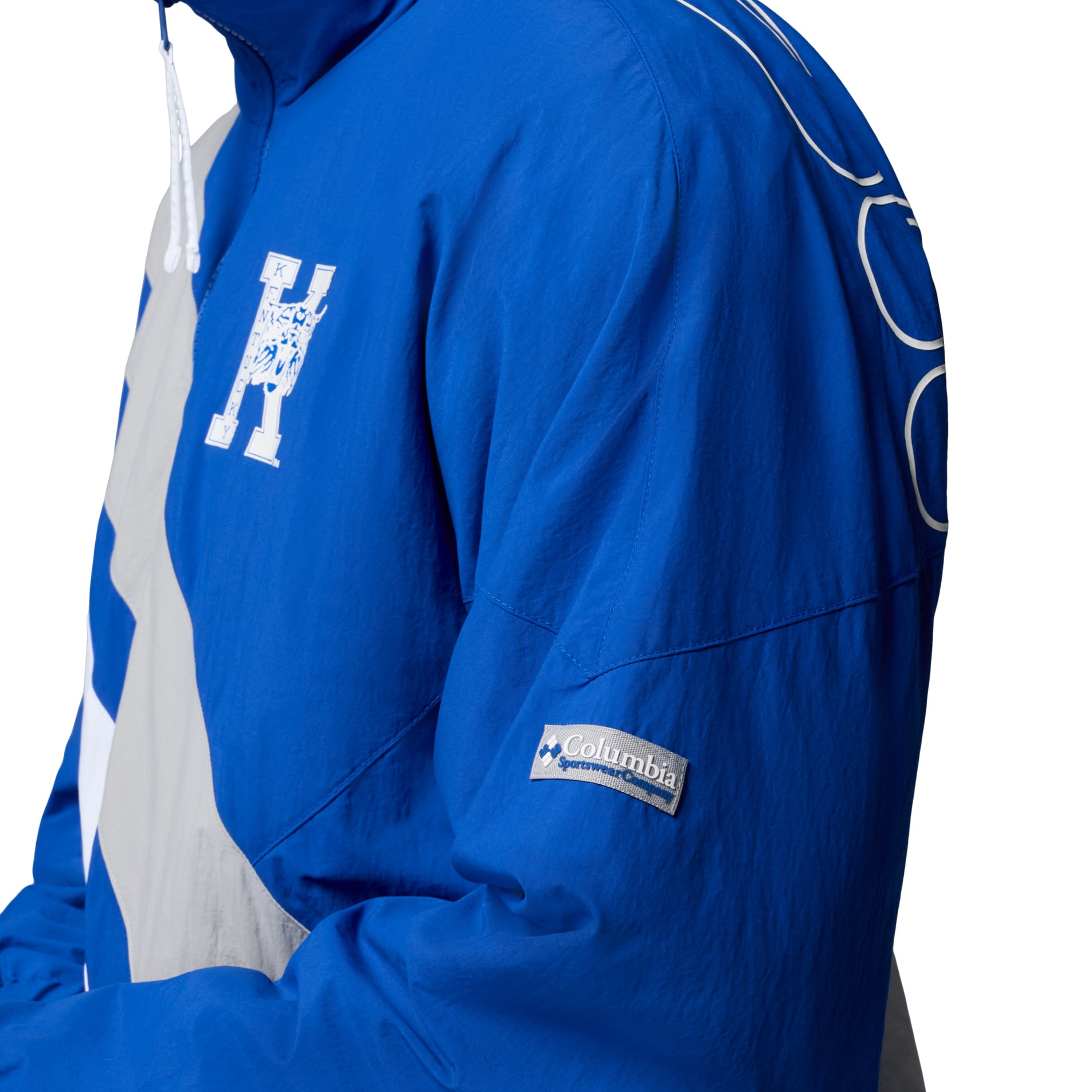 Men's Columbia Royal Kentucky Wildcats Reventure Full-Zip Windbreaker Omni-Shield Jacket