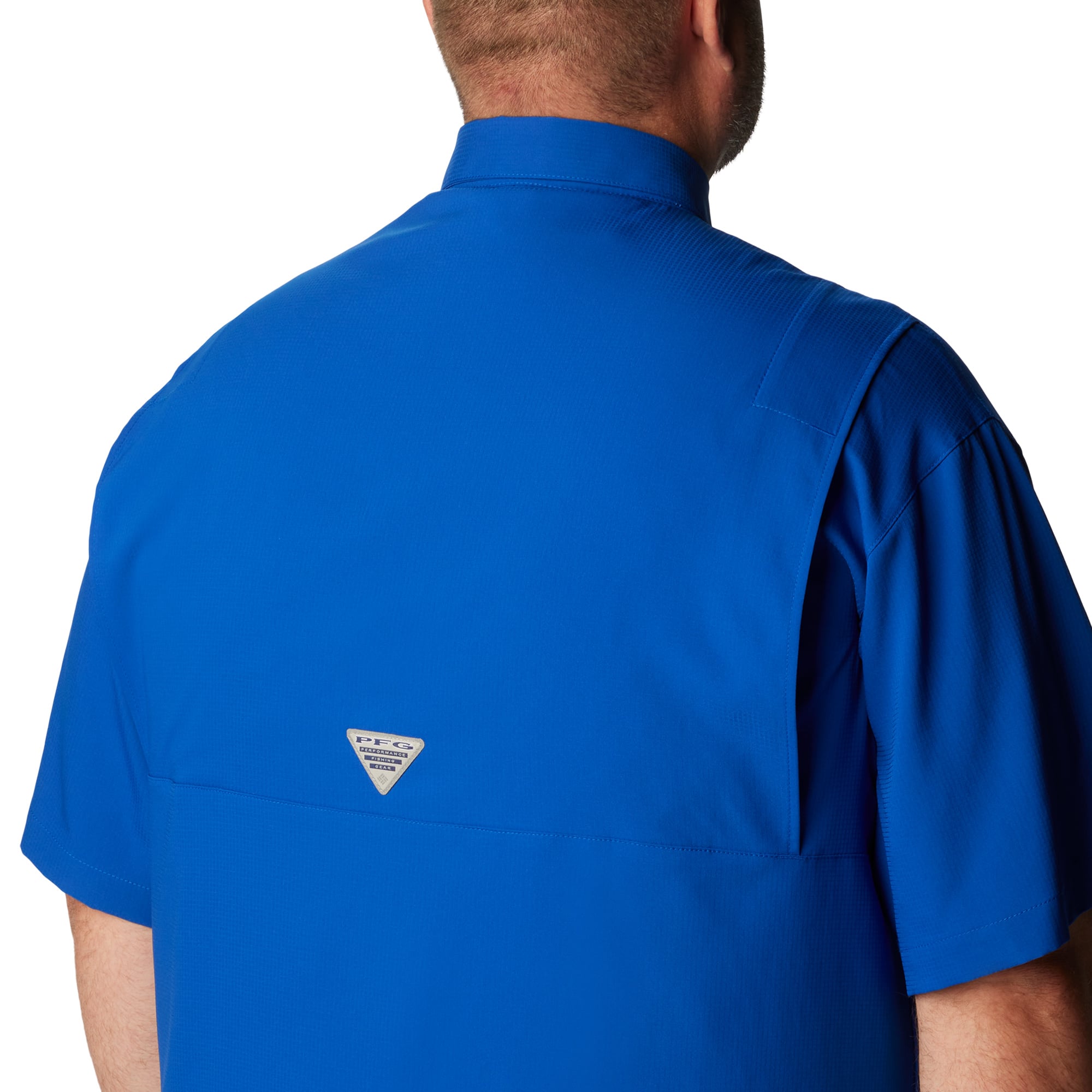 Men's Columbia Royal Kentucky Wildcats Tamiami Omni-Shade Button-Down Shirt