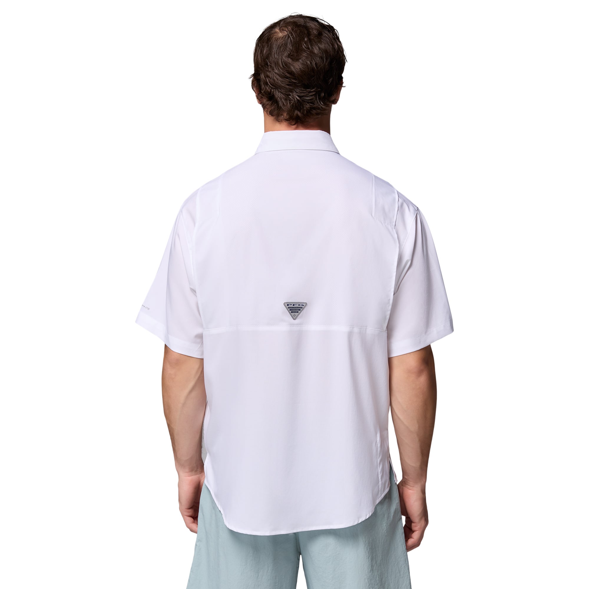 Chemise boutonnée Columbia blanche Kentucky Wildcats Tamiami Omni-Shade pour homme