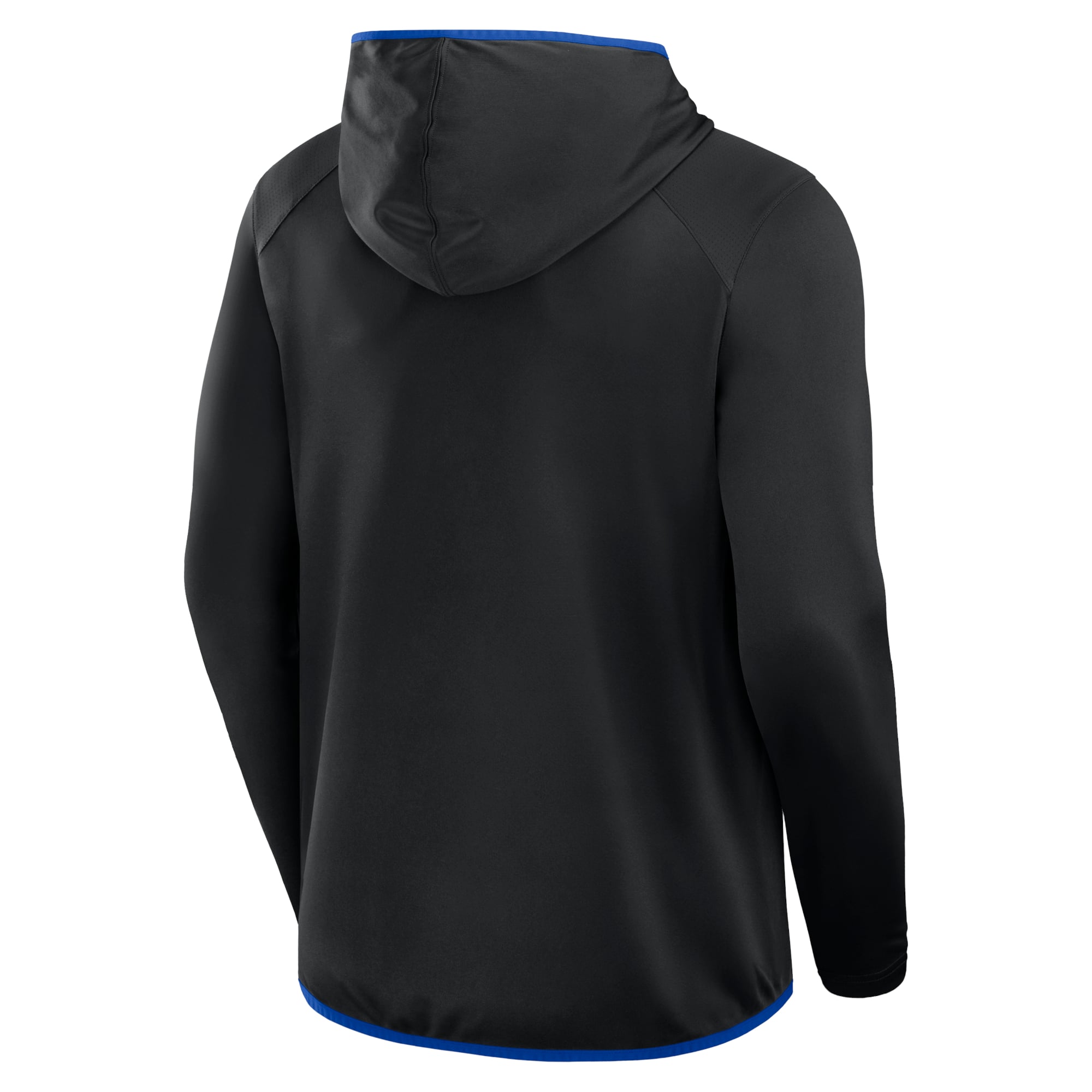 Men's Fanatics Black/Royal Kentucky Wildcats Transitional Pullover Hooded T-Shirt