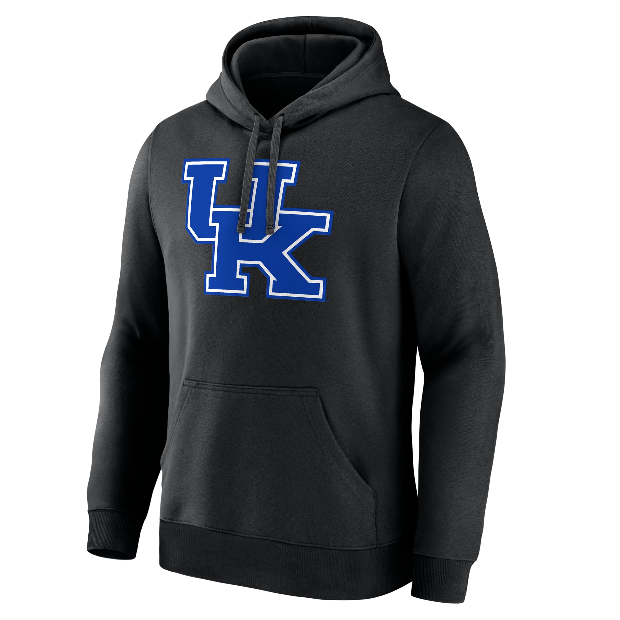 Sweat à capuche polaire noir logo principal des Kentucky Wildcats pour homme