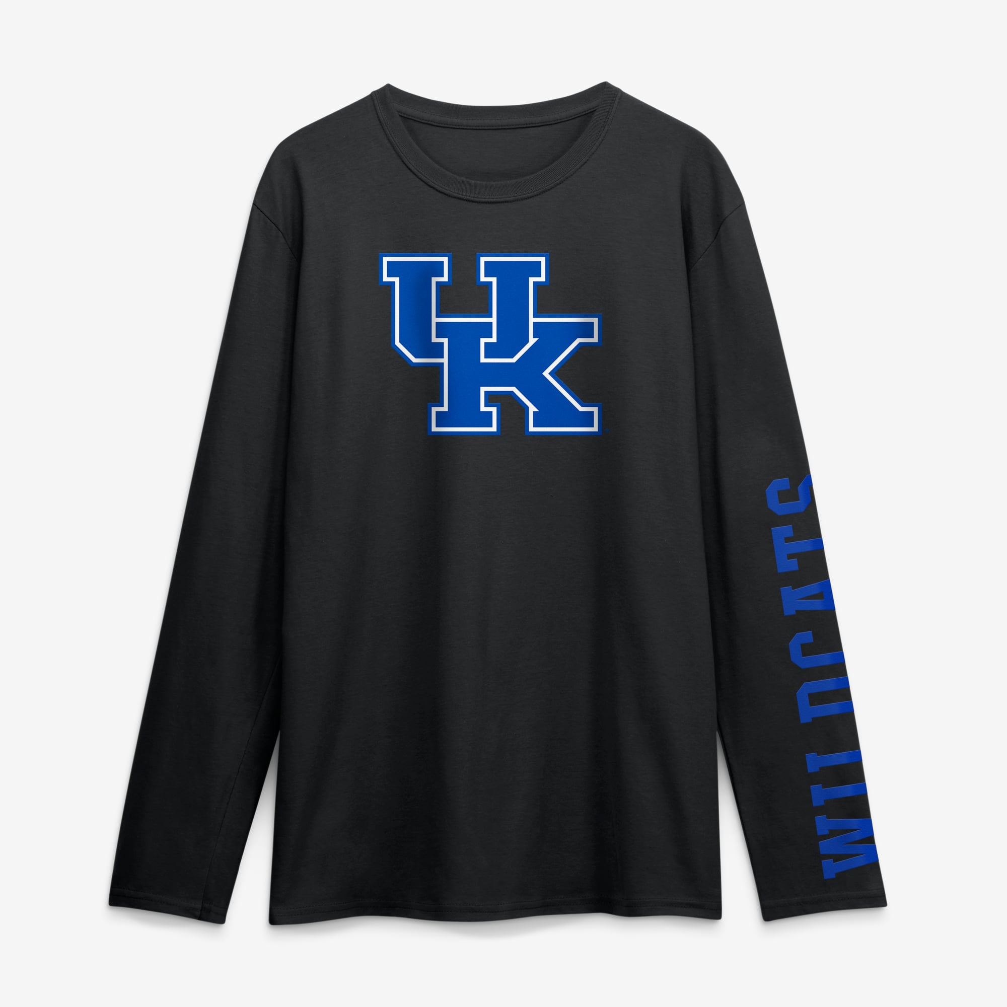 Men's Logo Athletic Royal Kentucky Wildcats Primary Long Sleeve T-Shirt