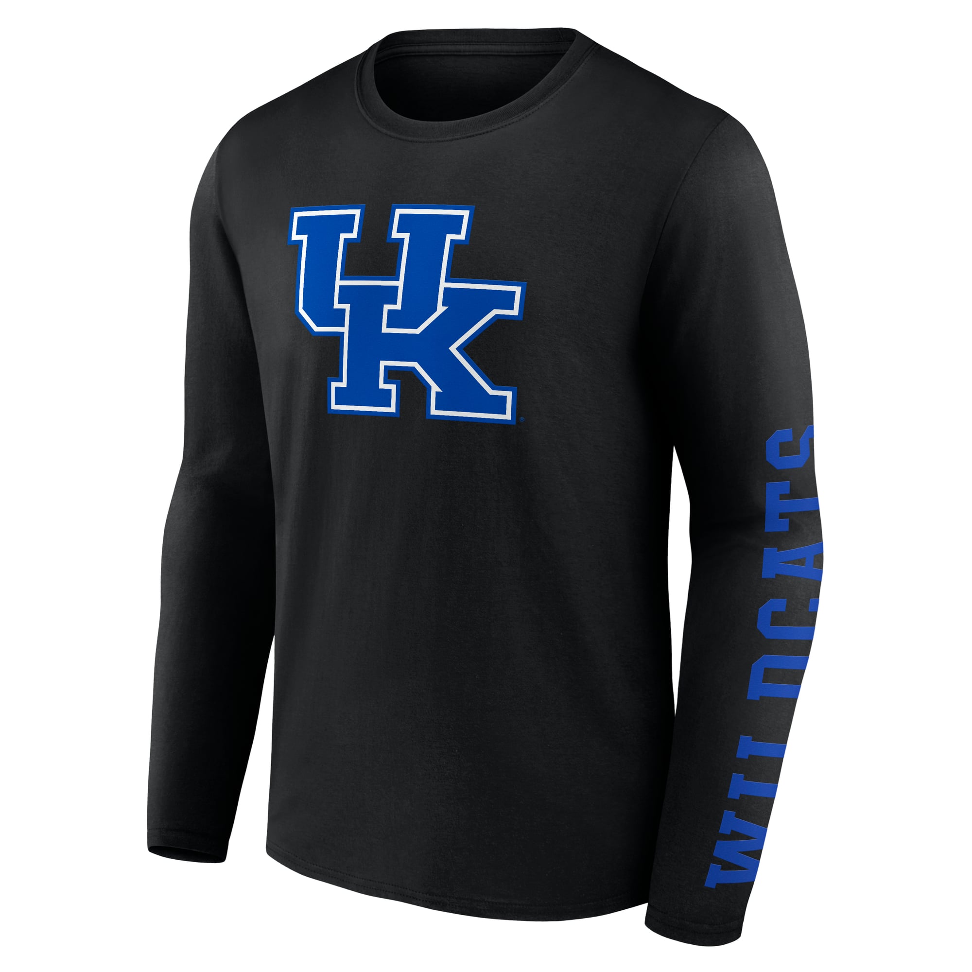Men's Logo Athletic Royal Kentucky Wildcats Primary Long Sleeve T-Shirt