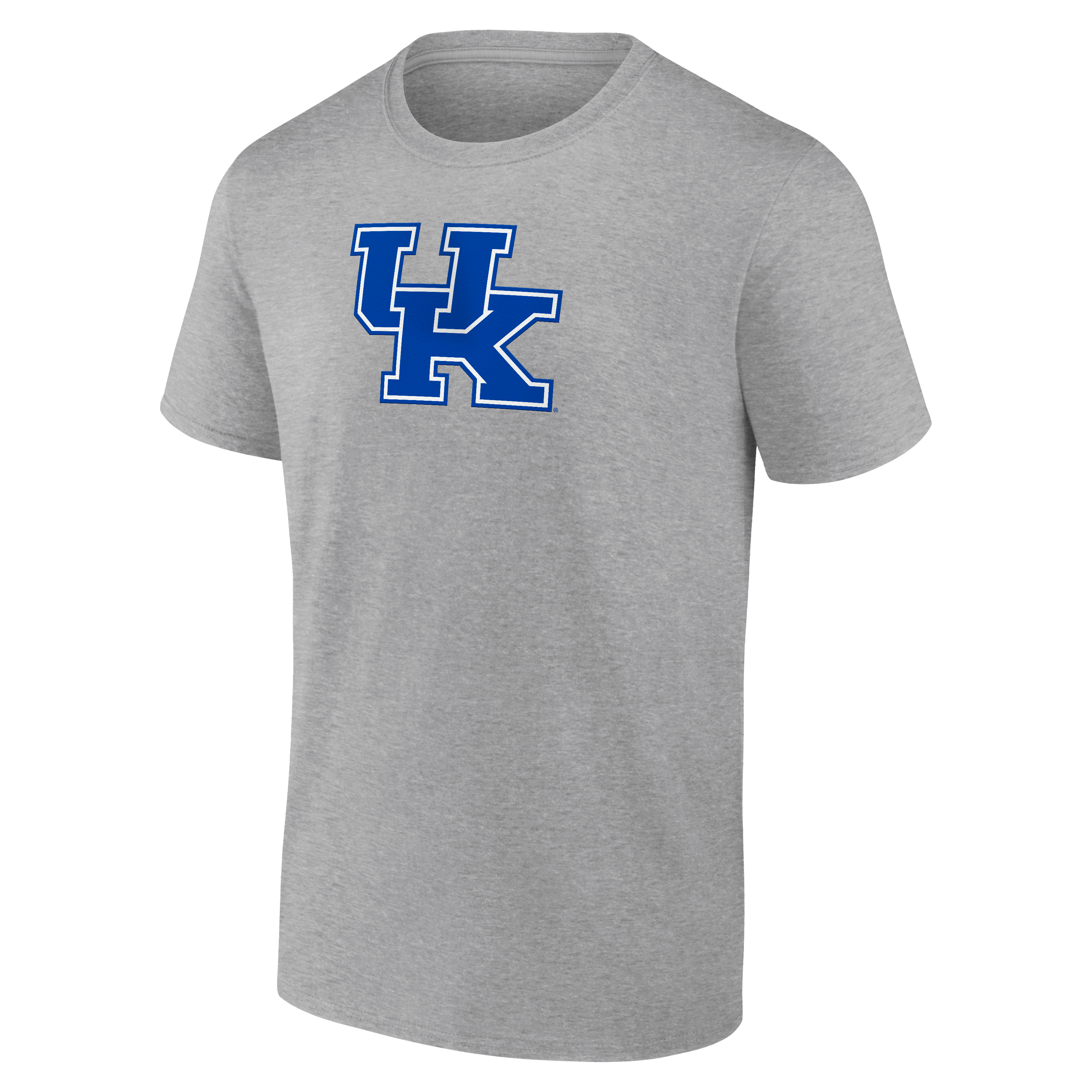 Men's Logo Athletic Heather Gray Kentucky Wildcats Primary T-Shirt